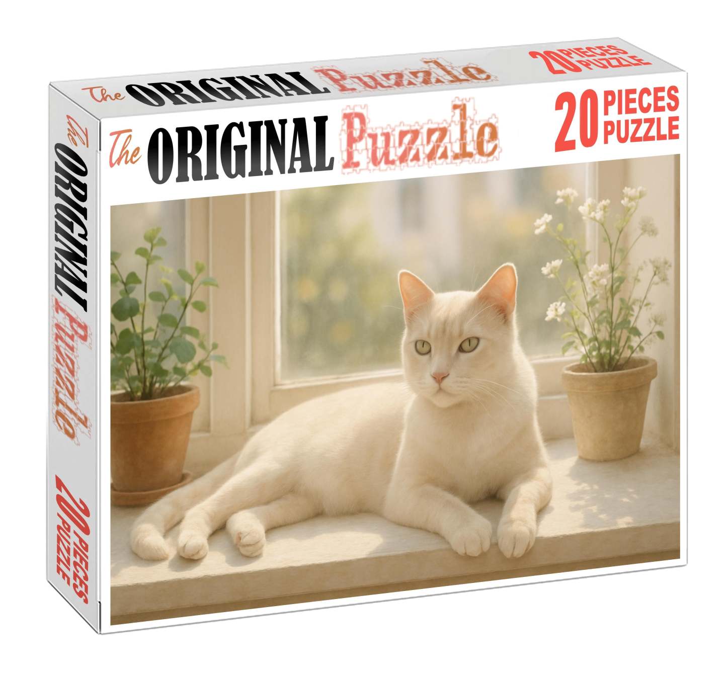 Ivory Silk Smooth Cream Cat With Quiet Charm Challenging Puzzles