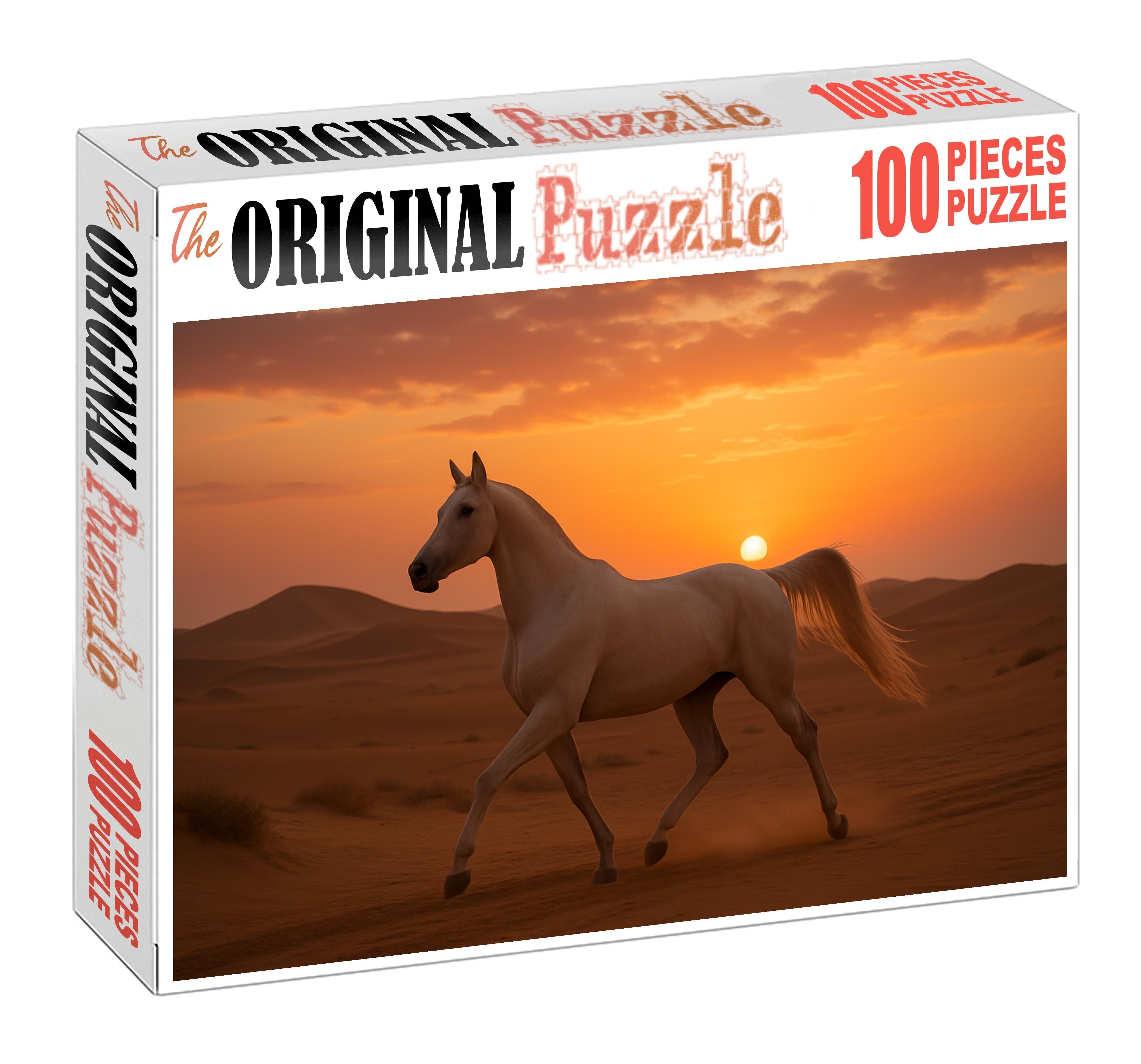 Ivory Breeze Arabian Gelding 1000 Piece Puzzle