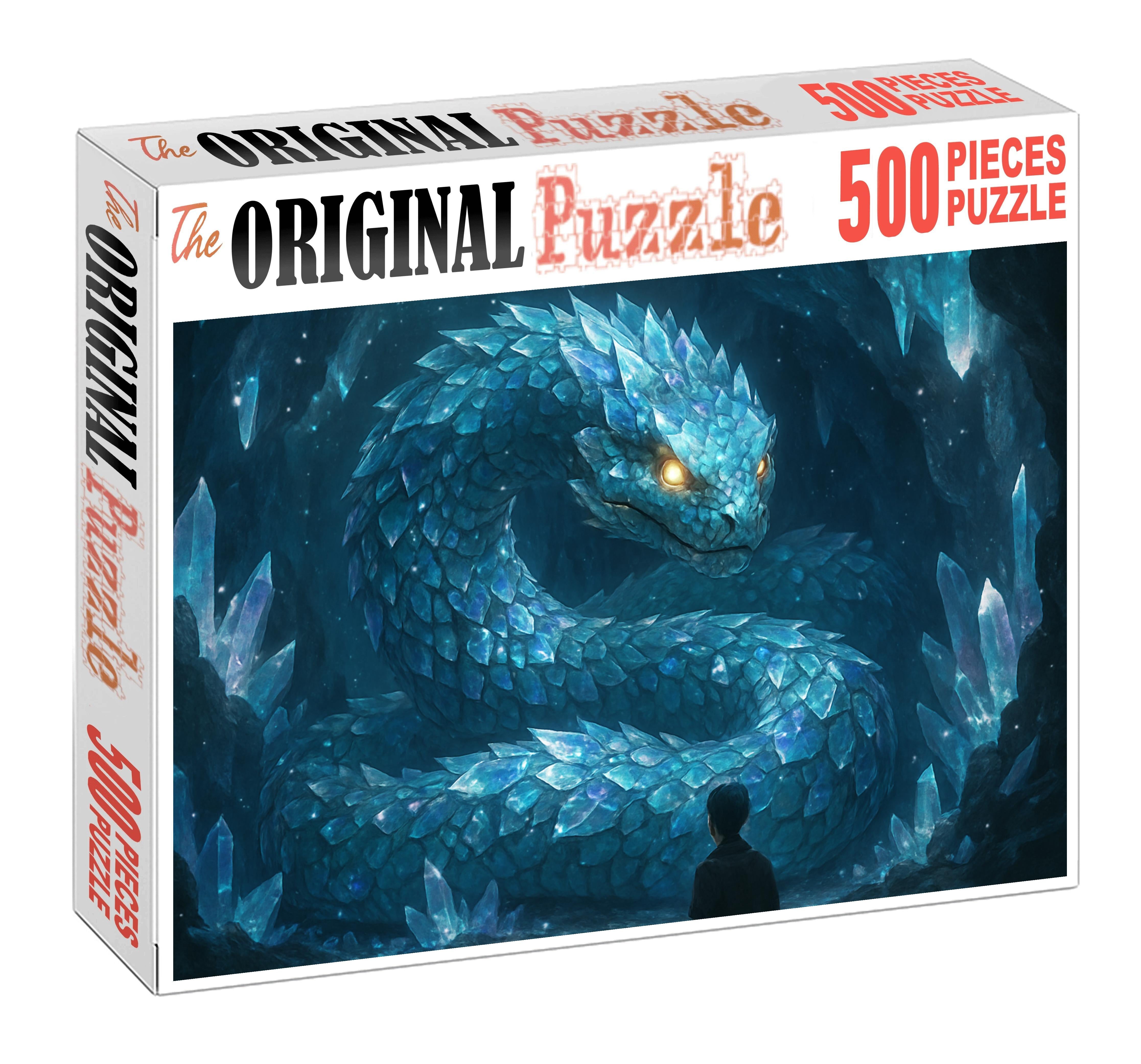 Crystal Maw Basilisk Luminous Predator With Shattered Prism Scales Easy Puzzles