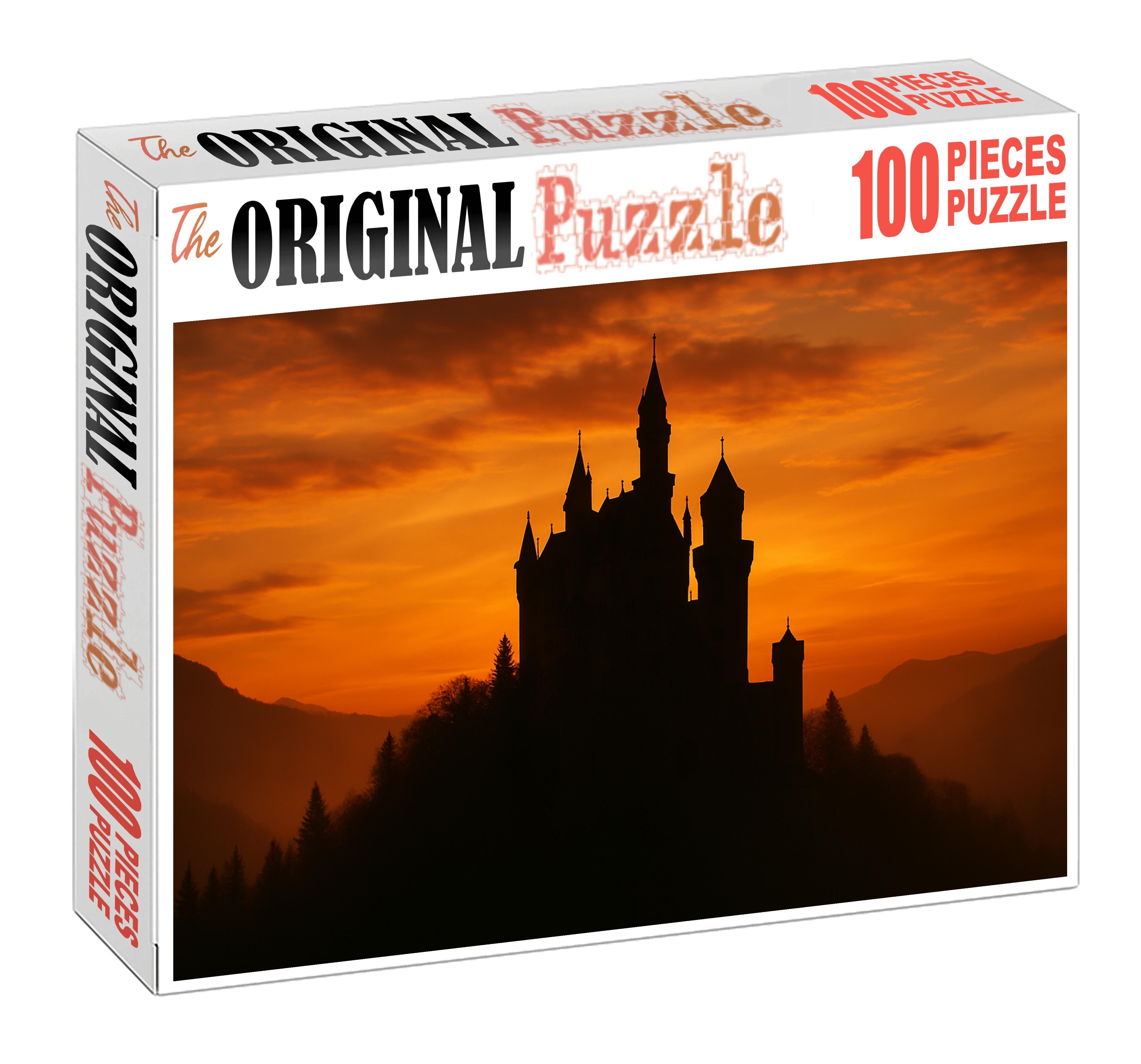 Neuschwanstein Castle Located In Bavaria Germany Recognized By 7850 Globally As A Fairy-tale Architectural Marvel Unique Puzzle Design