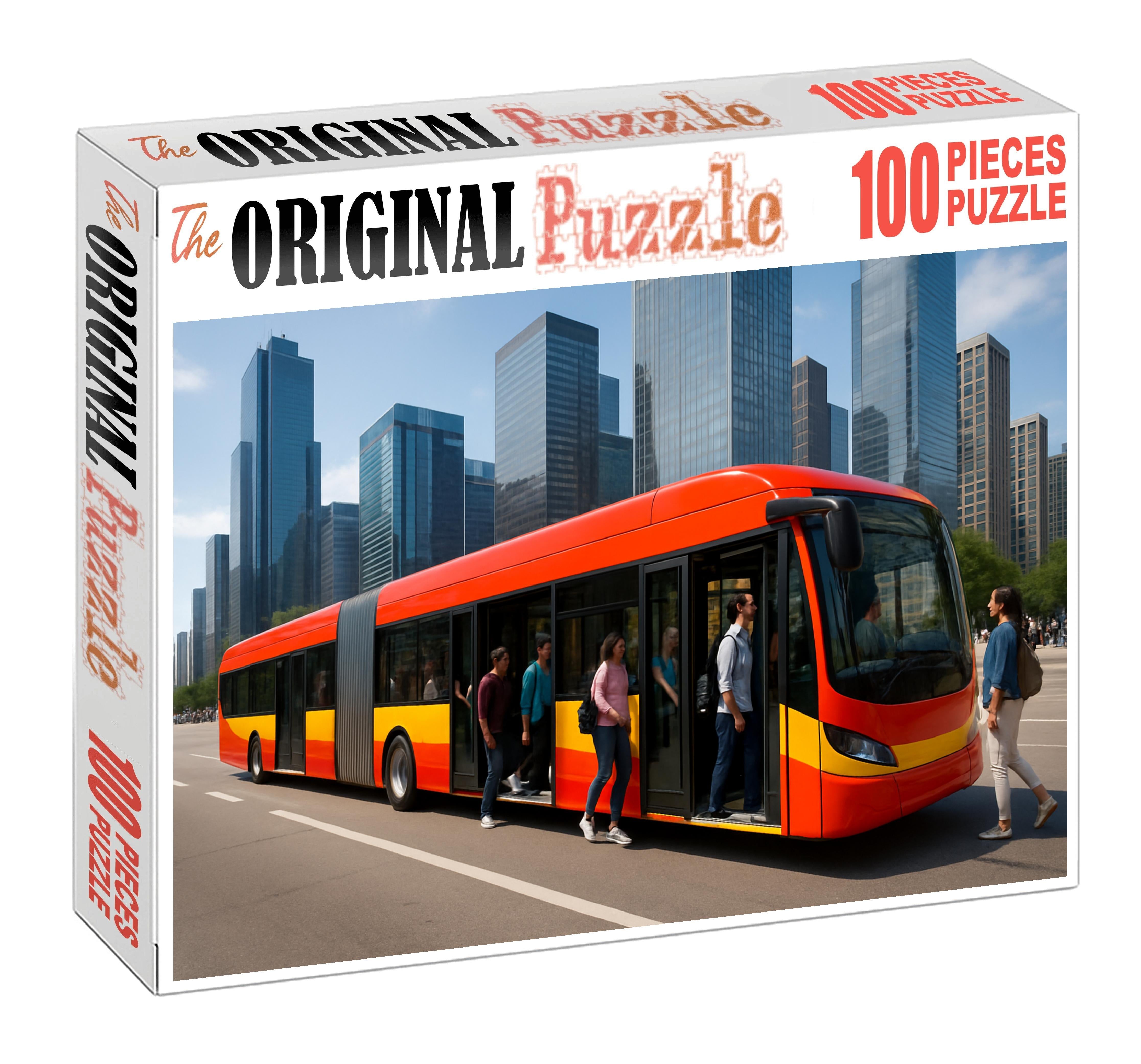 Articulated Electric Bus Challenging Puzzles
