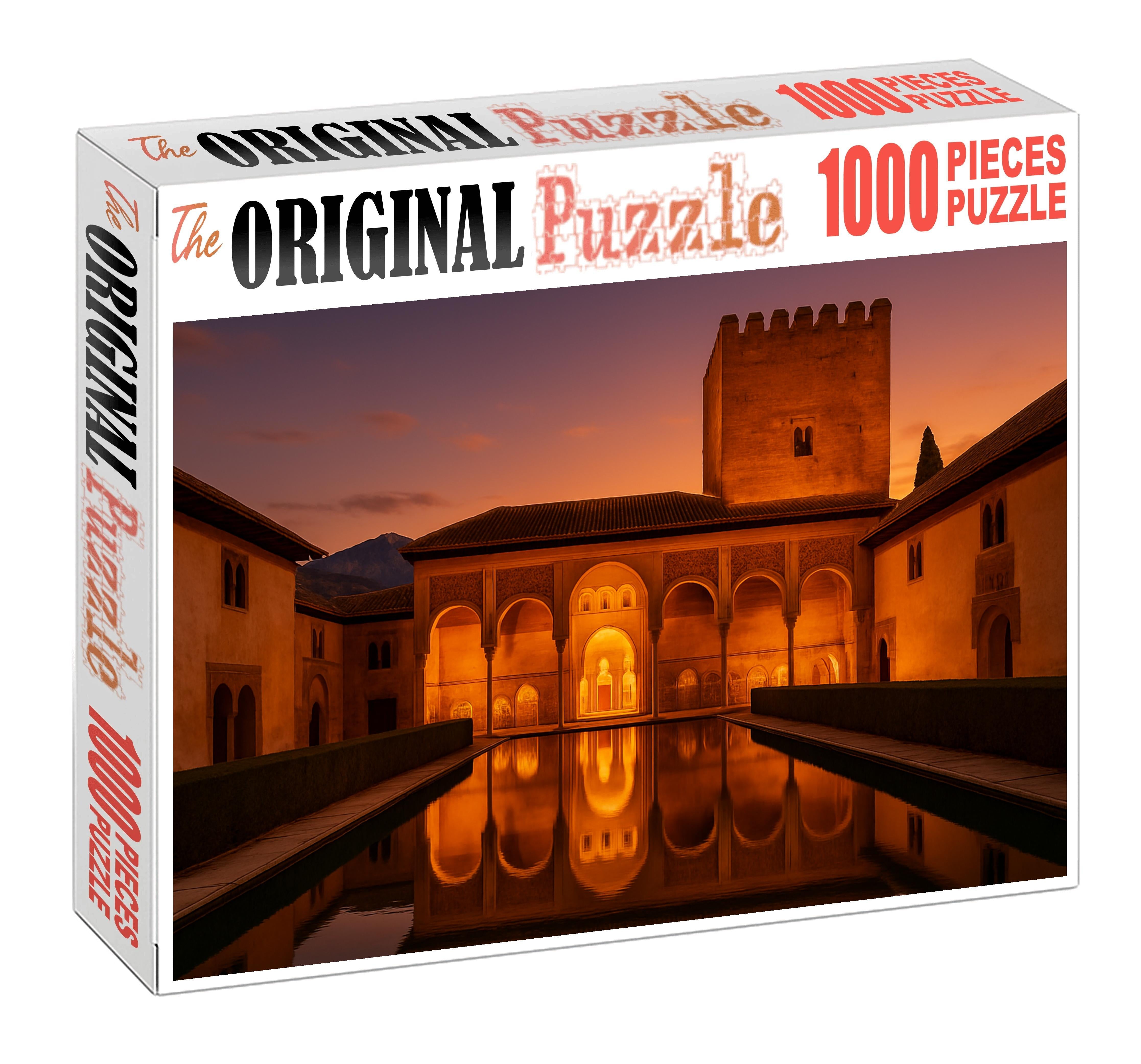 Alhambra Perched In Granada Spain Recognized By 7042 Worldwide As An Epitome Of Moorish Art And Islamic Architecture Easy Puzzles