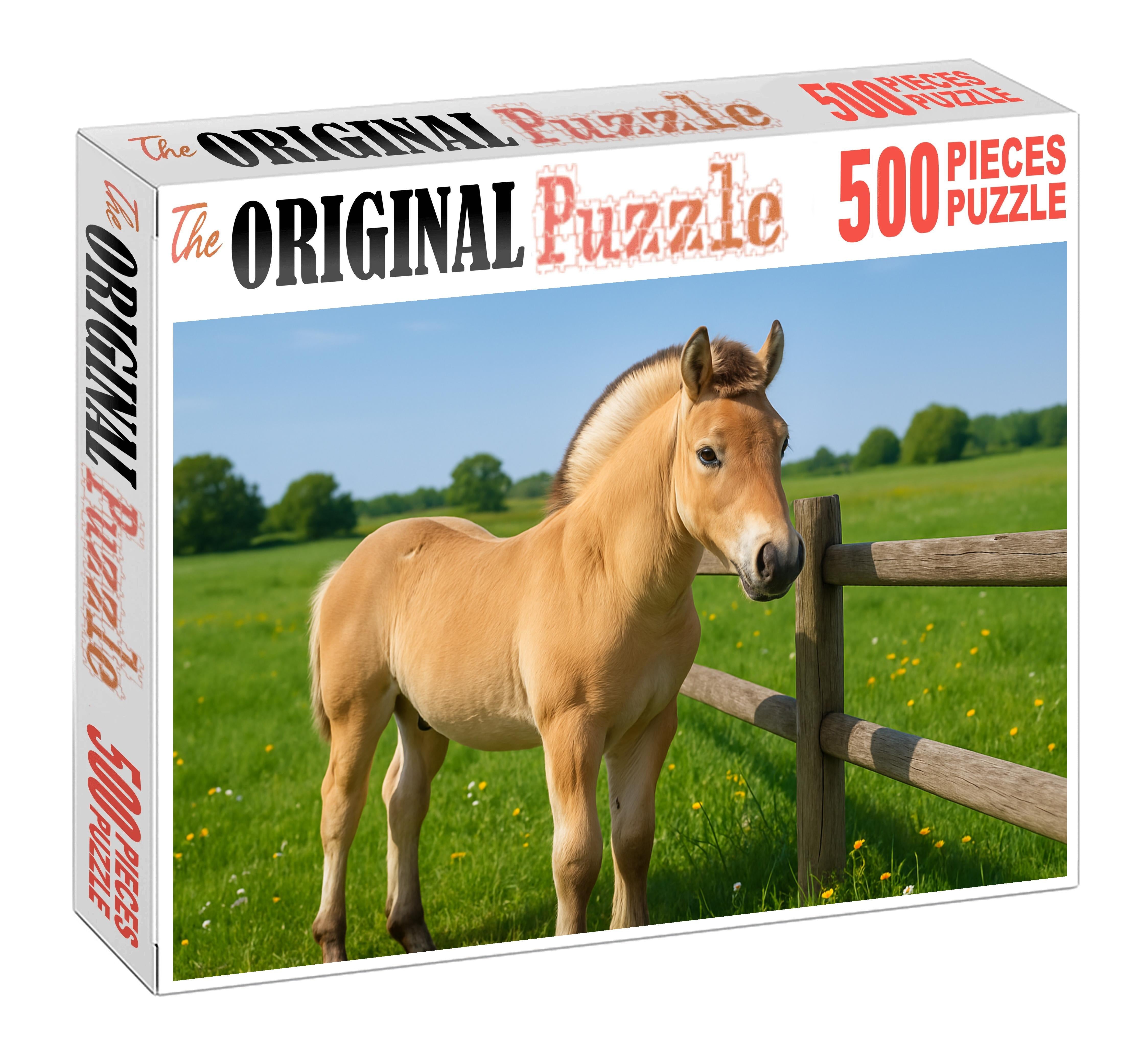 Snowcap Fjord Pony Colt 1000 Piece Puzzle