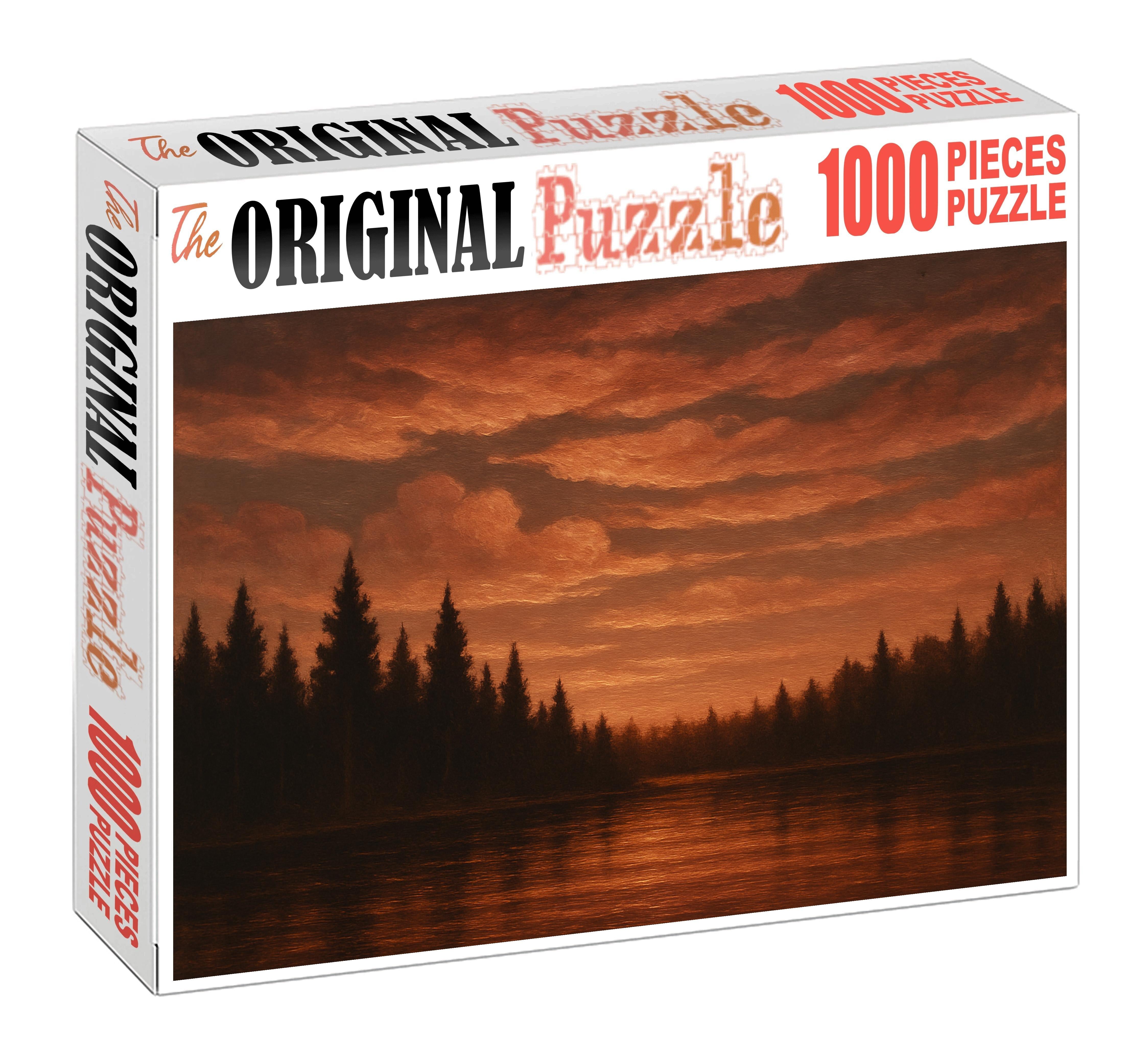 Bronzed Timber Silhouettes 50 Piece Puzzle