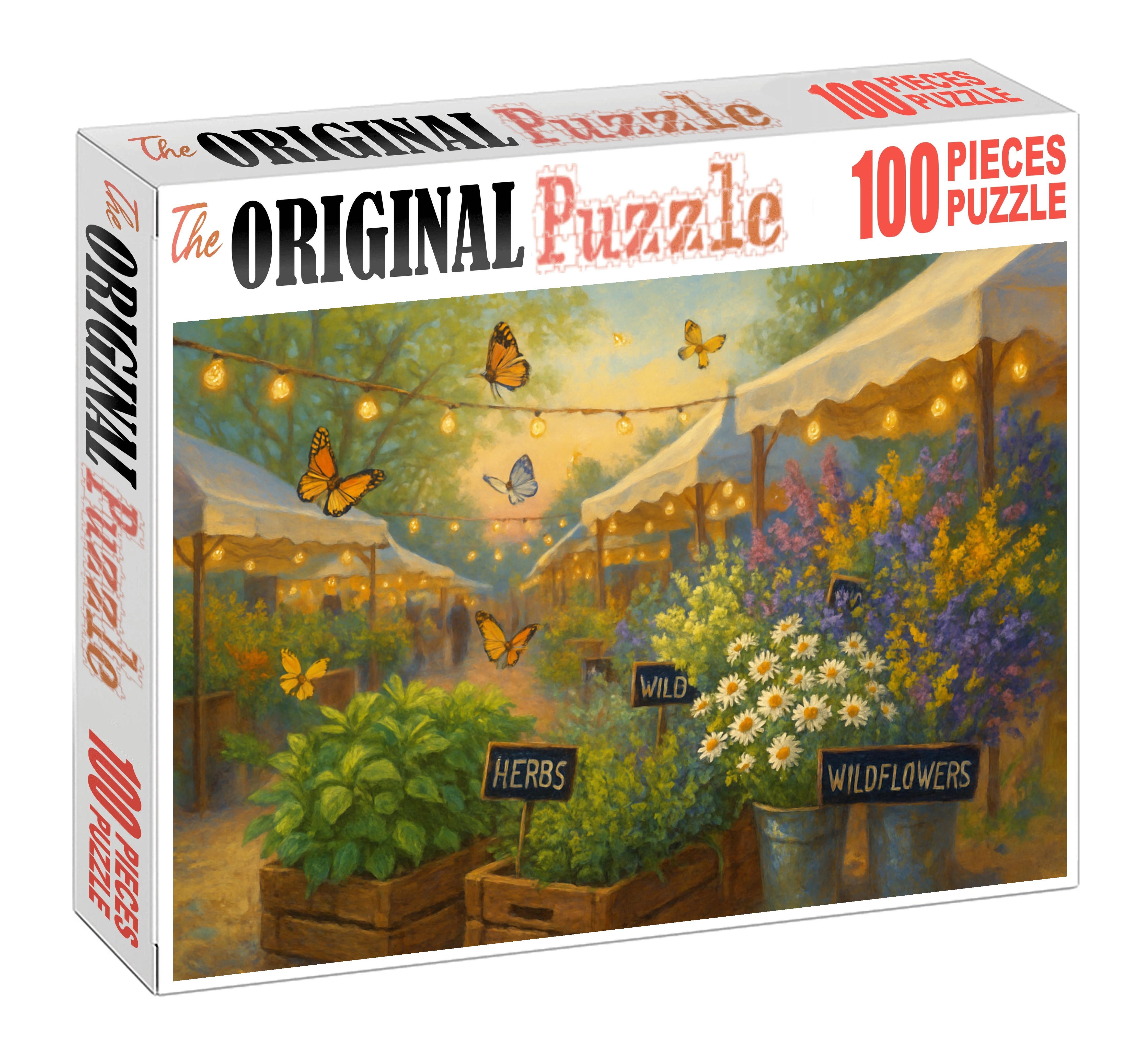 Springtime Market Awakening Puzzle For Adults