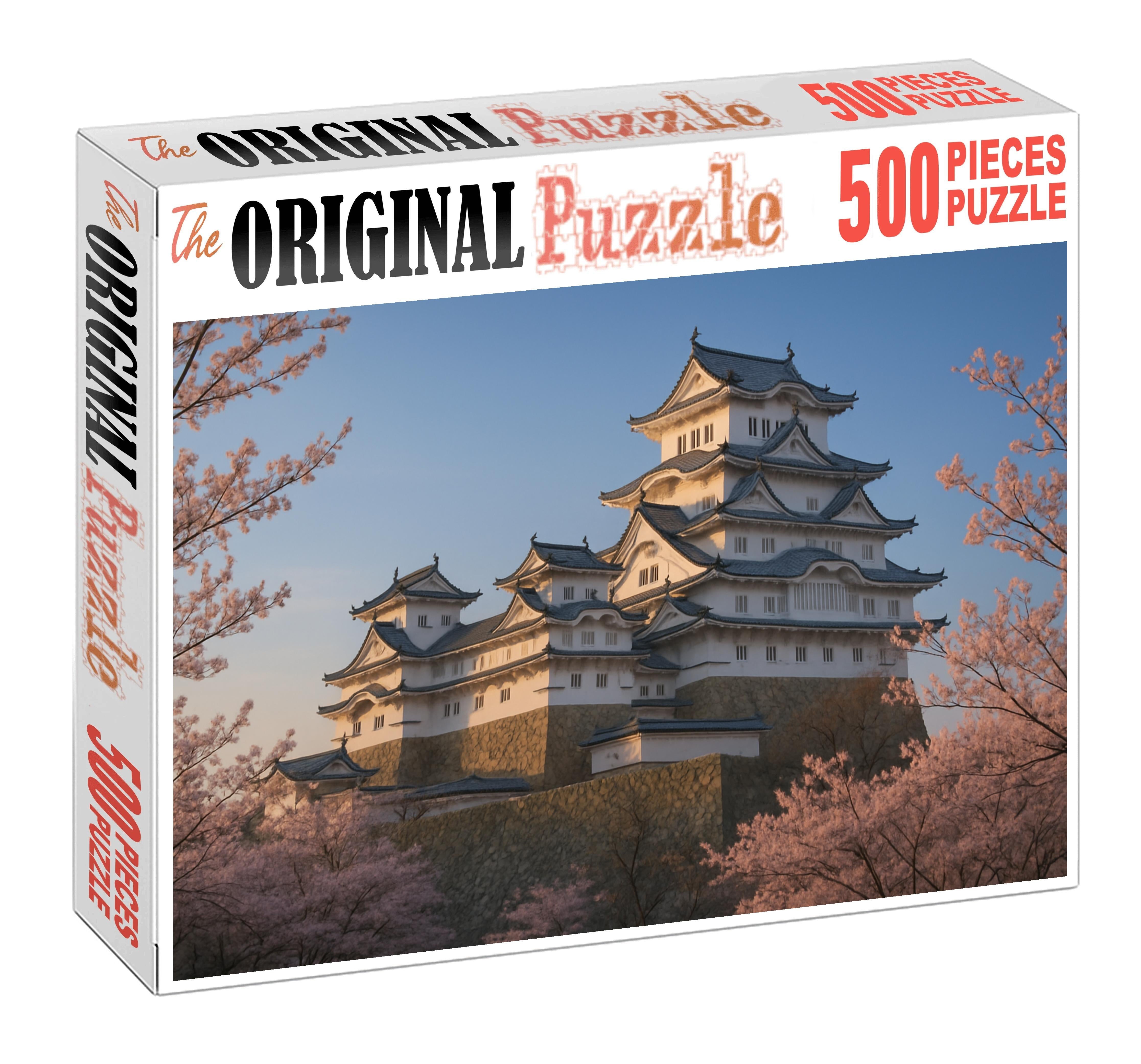 Himeji Castle Situated In Himeji Japan Recognized By 6542 Worldwide As The Pinnacle Of Feudal Japanese Castle Design 20 Piece Puzzle