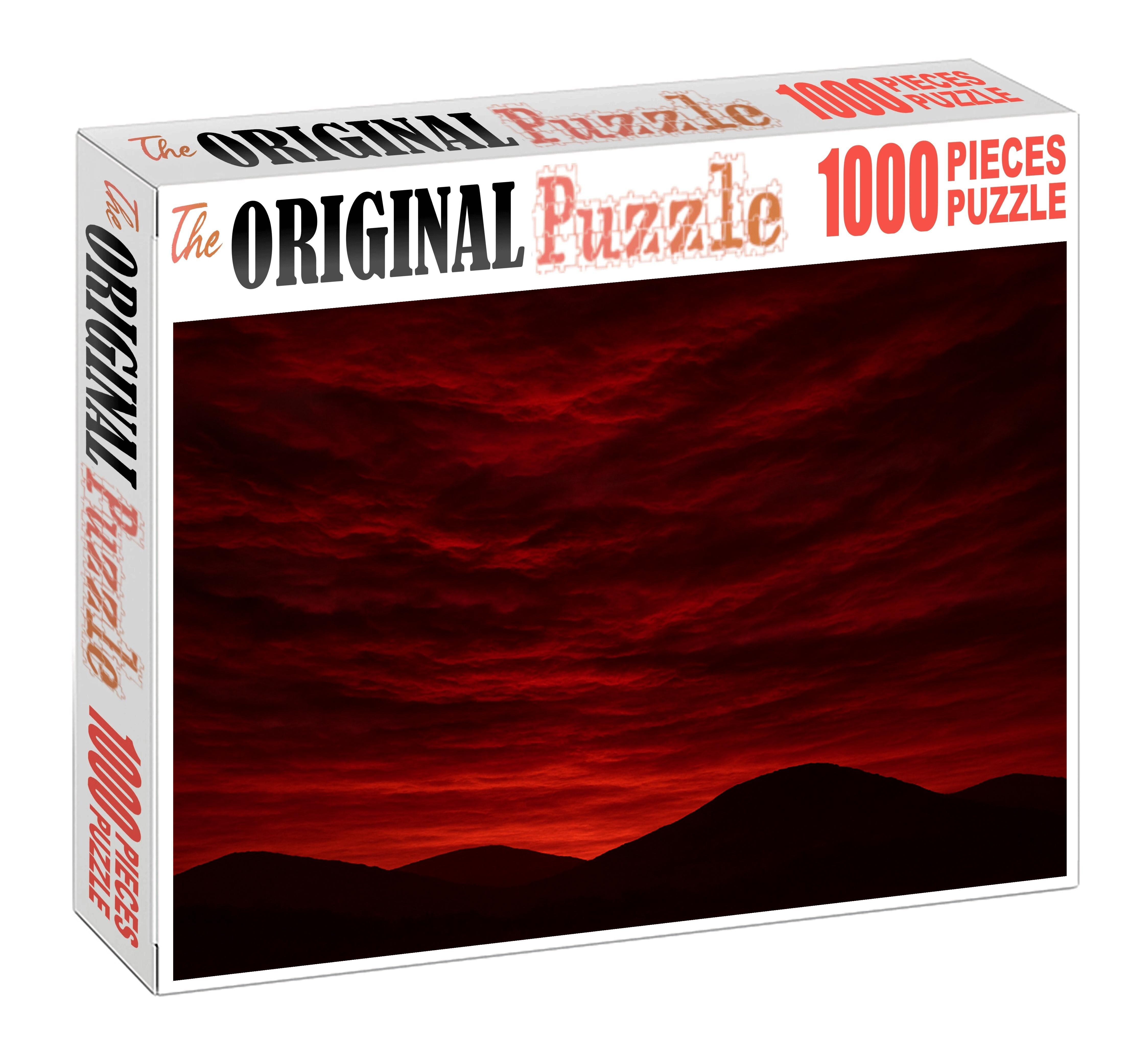 Crimson Velvet Valley 50 Piece Puzzle