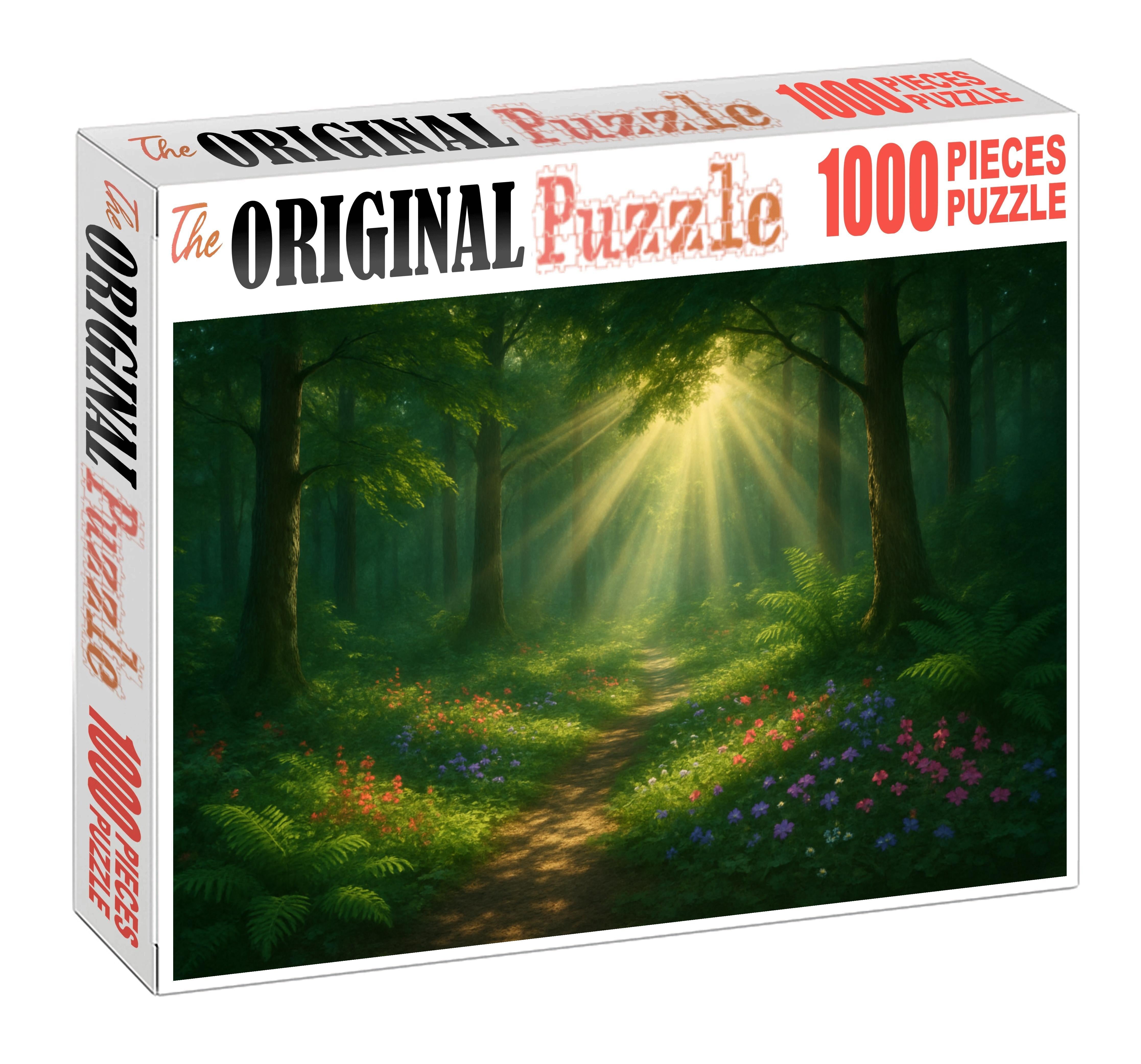Dappled Shadow Grove Large Format Puzzle