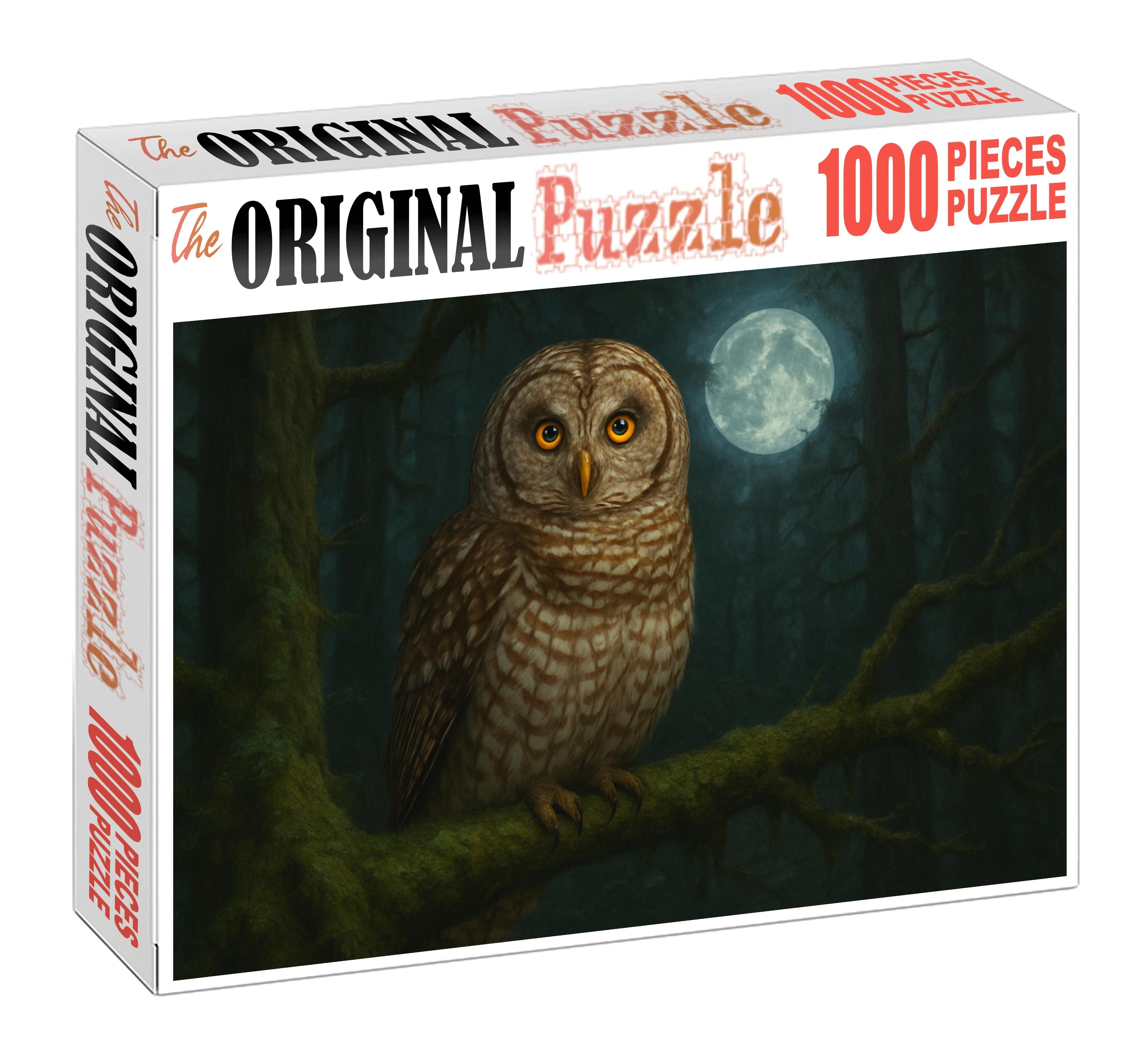 Barred Owl Silent Forest Sentinel Family Puzzles