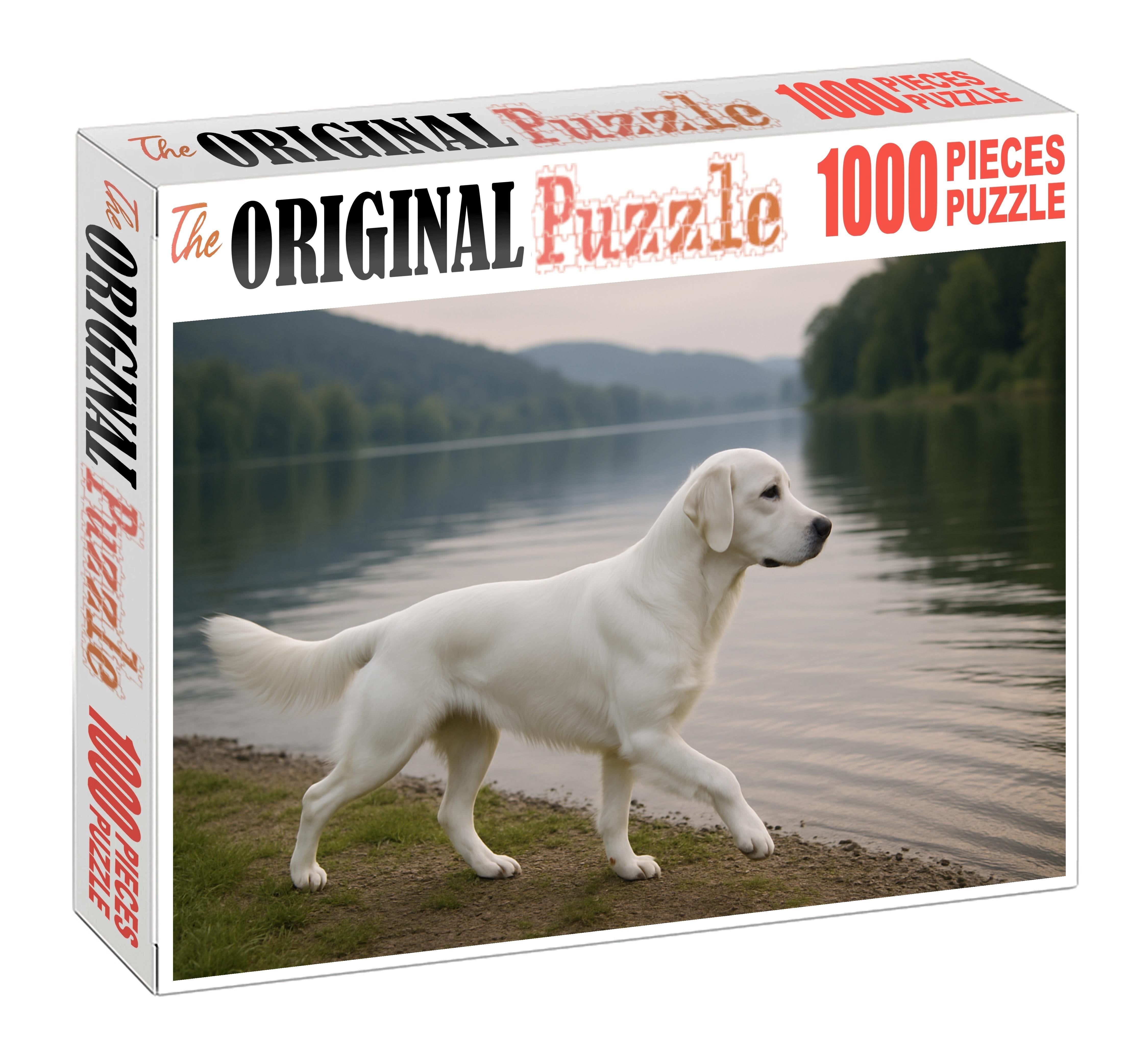 Dusky Pearl Retriever 500 Piece Puzzle