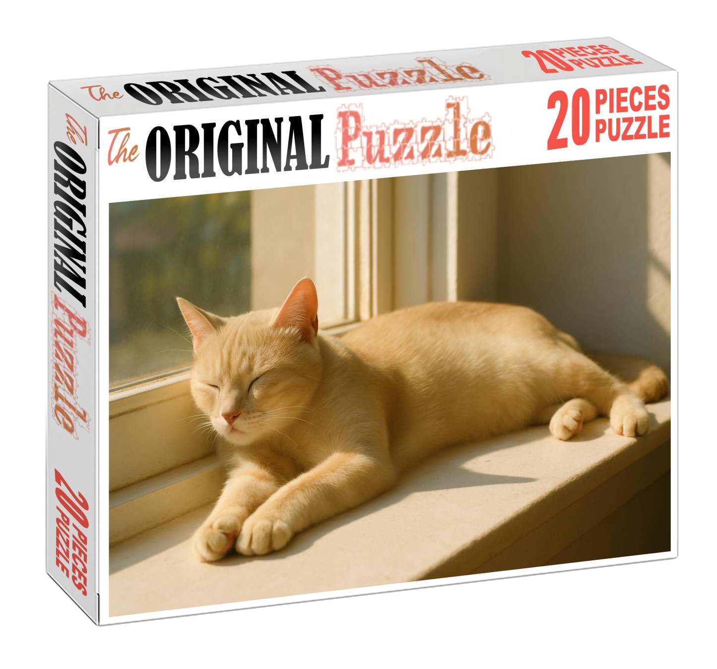 Honey Dew Delicate Pale Gold Shorthair With Sweet Temperament Premium Puzzle Pieces