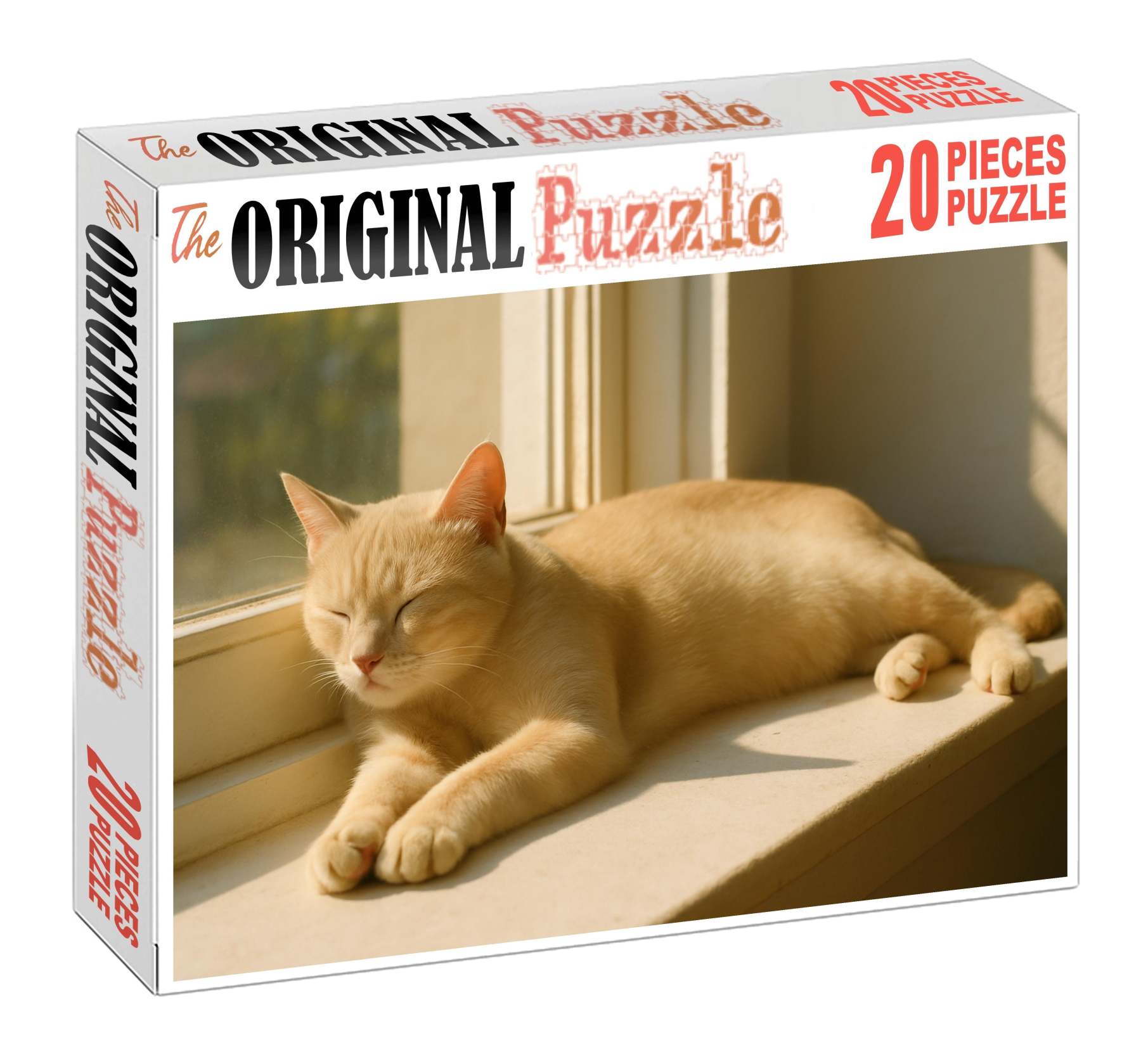 Honey Dew Delicate Pale Gold Shorthair With Sweet Temperament Premium Puzzle Pieces