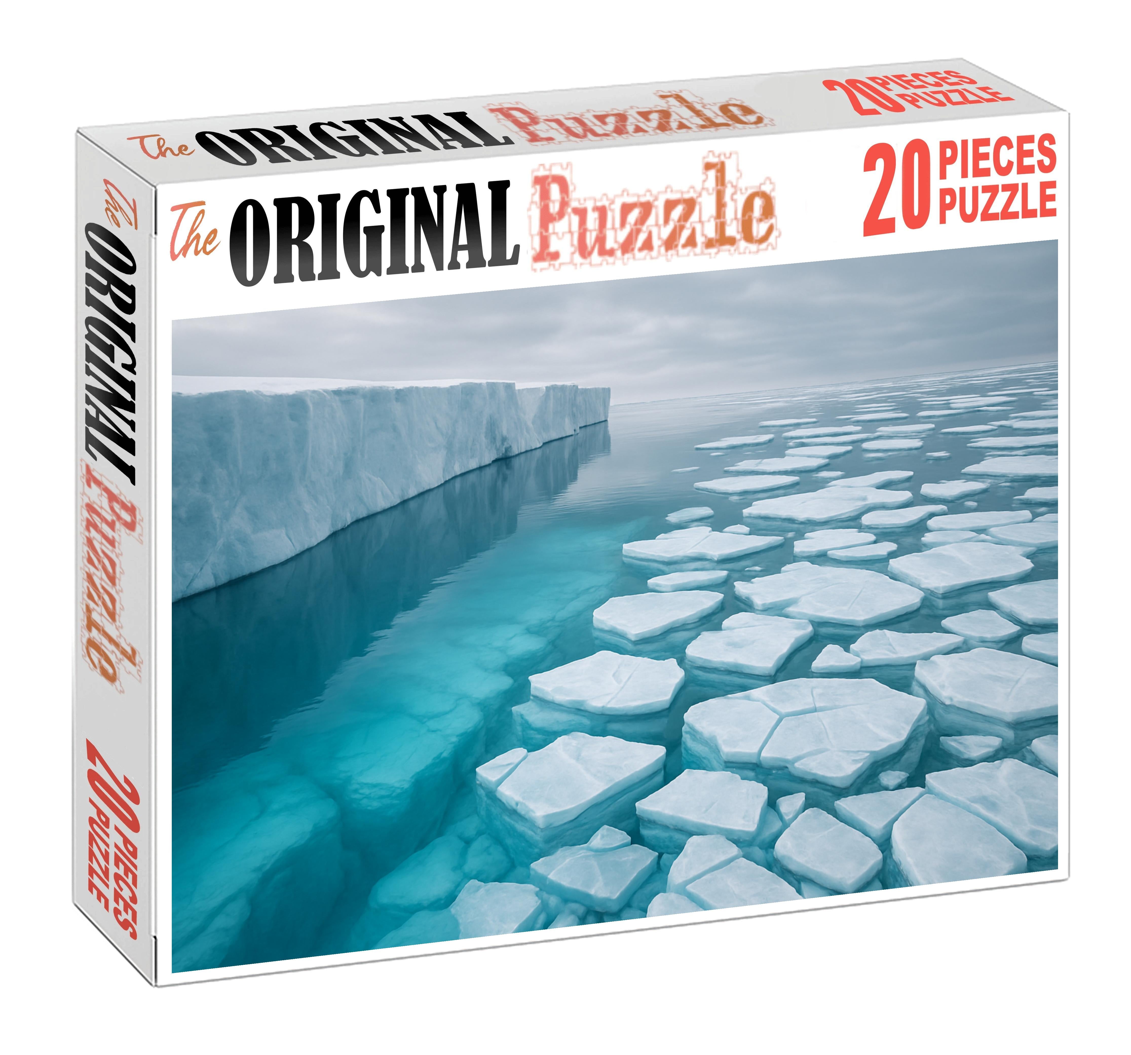 Frostline Ice Shelf Custom Jigsaw Puzzle