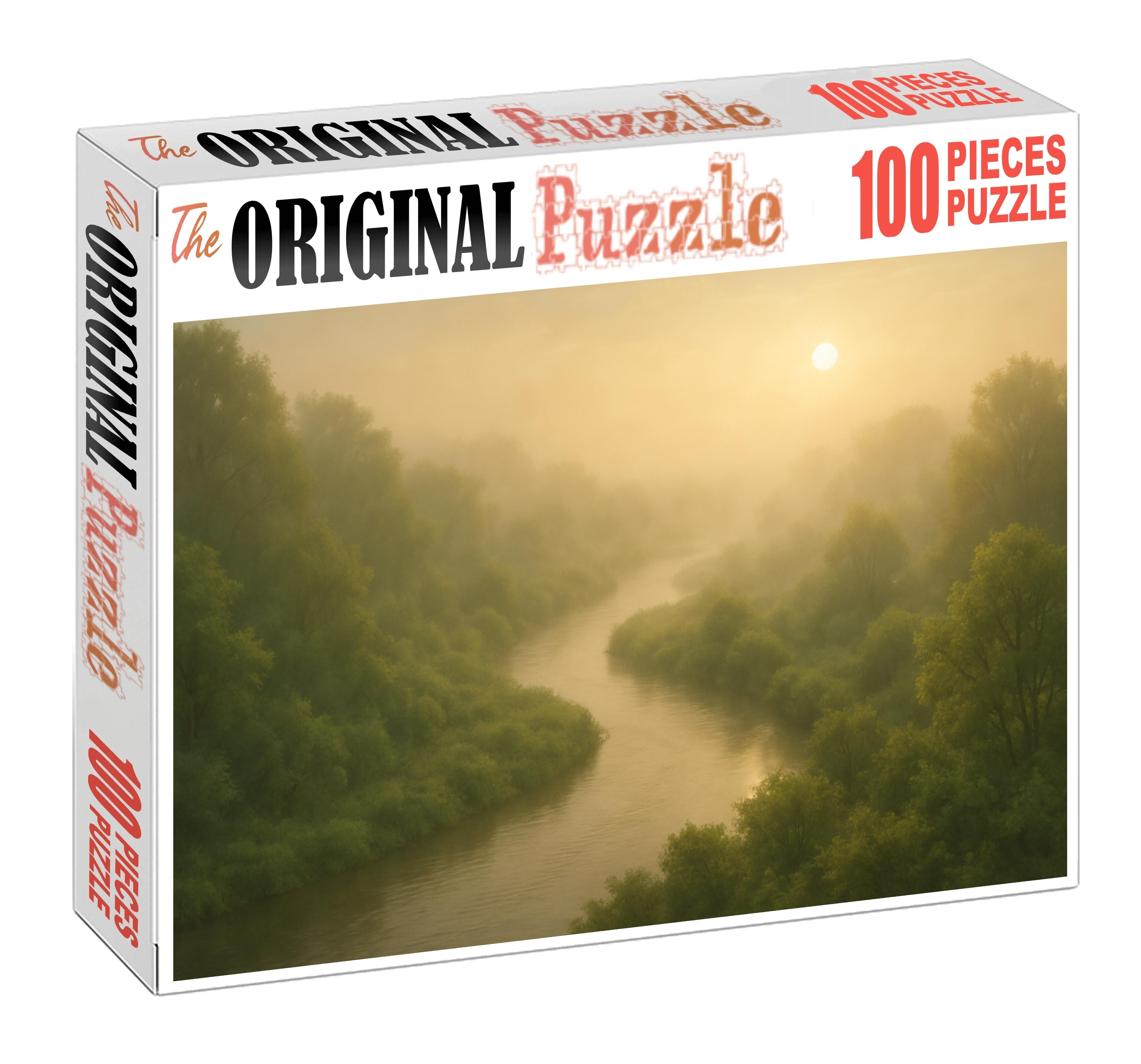 Dawn Over The Serpentine River 1000 Piece Puzzle