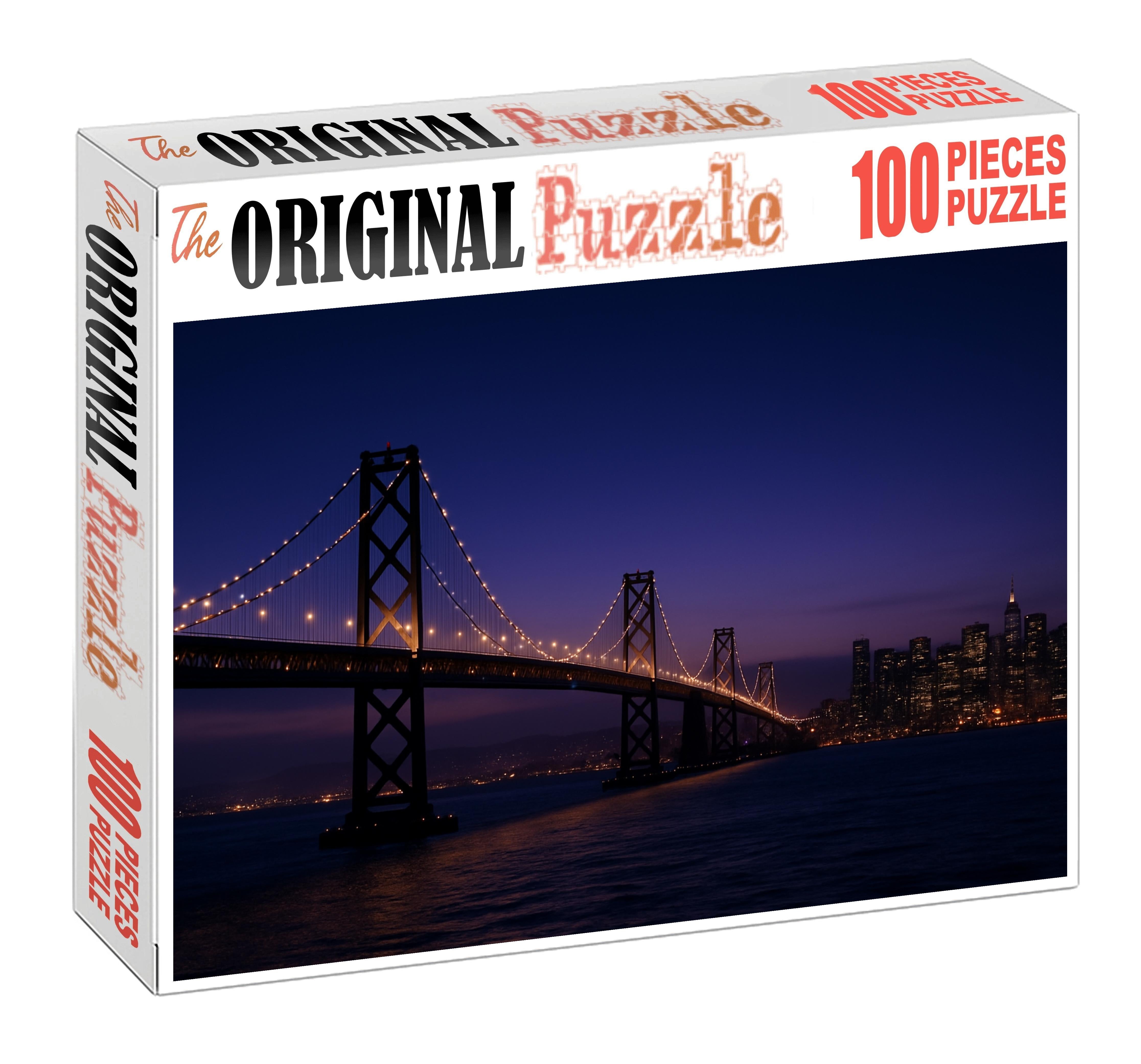 Mumbai Bandra-worli Skyline Coastal Mega Cityscape 100 Piece Puzzle