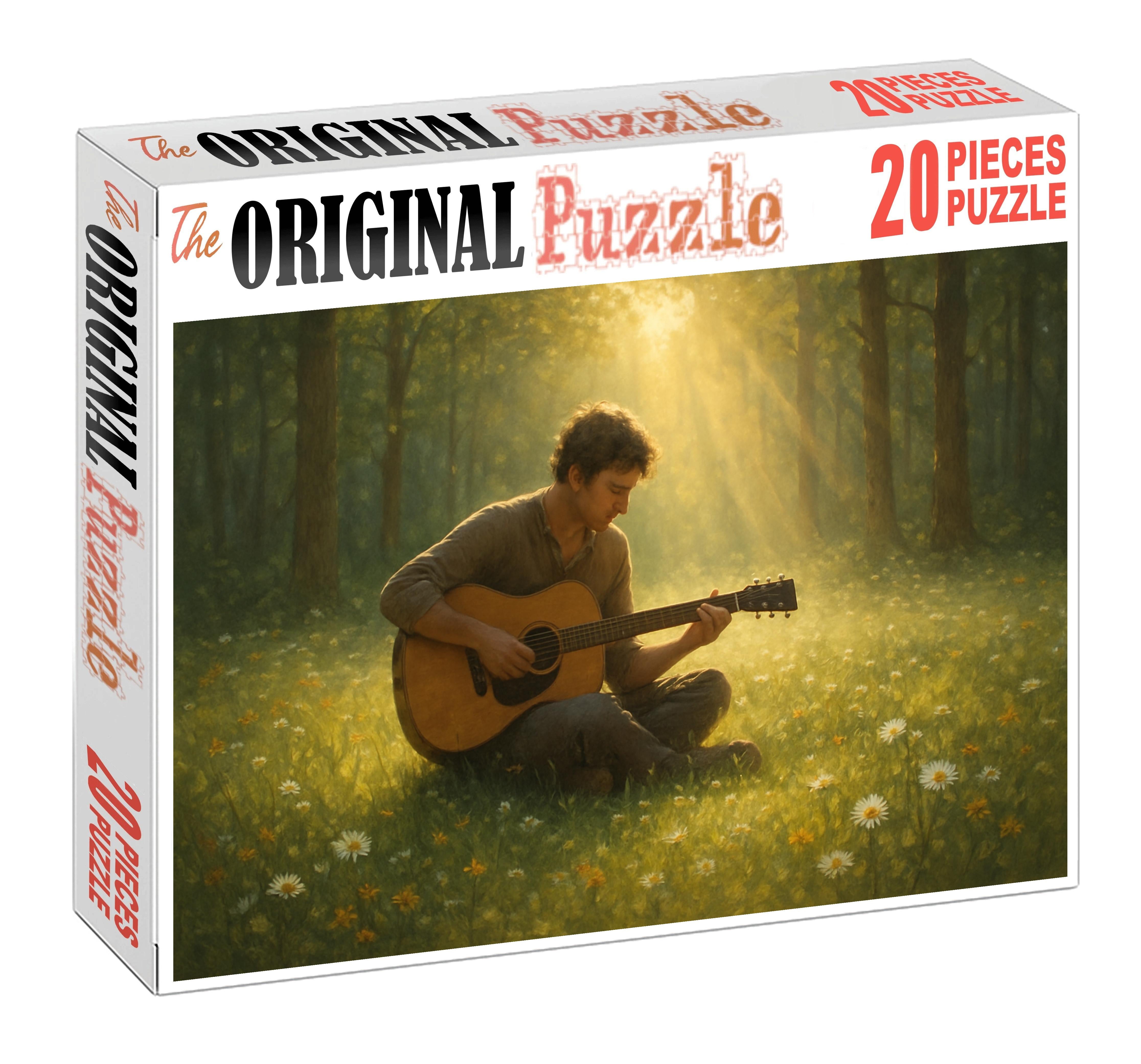 Indie Folk Revival Intimate Acoustic Storytelling And Earthy Aesthetics Custom Jigsaw Puzzle