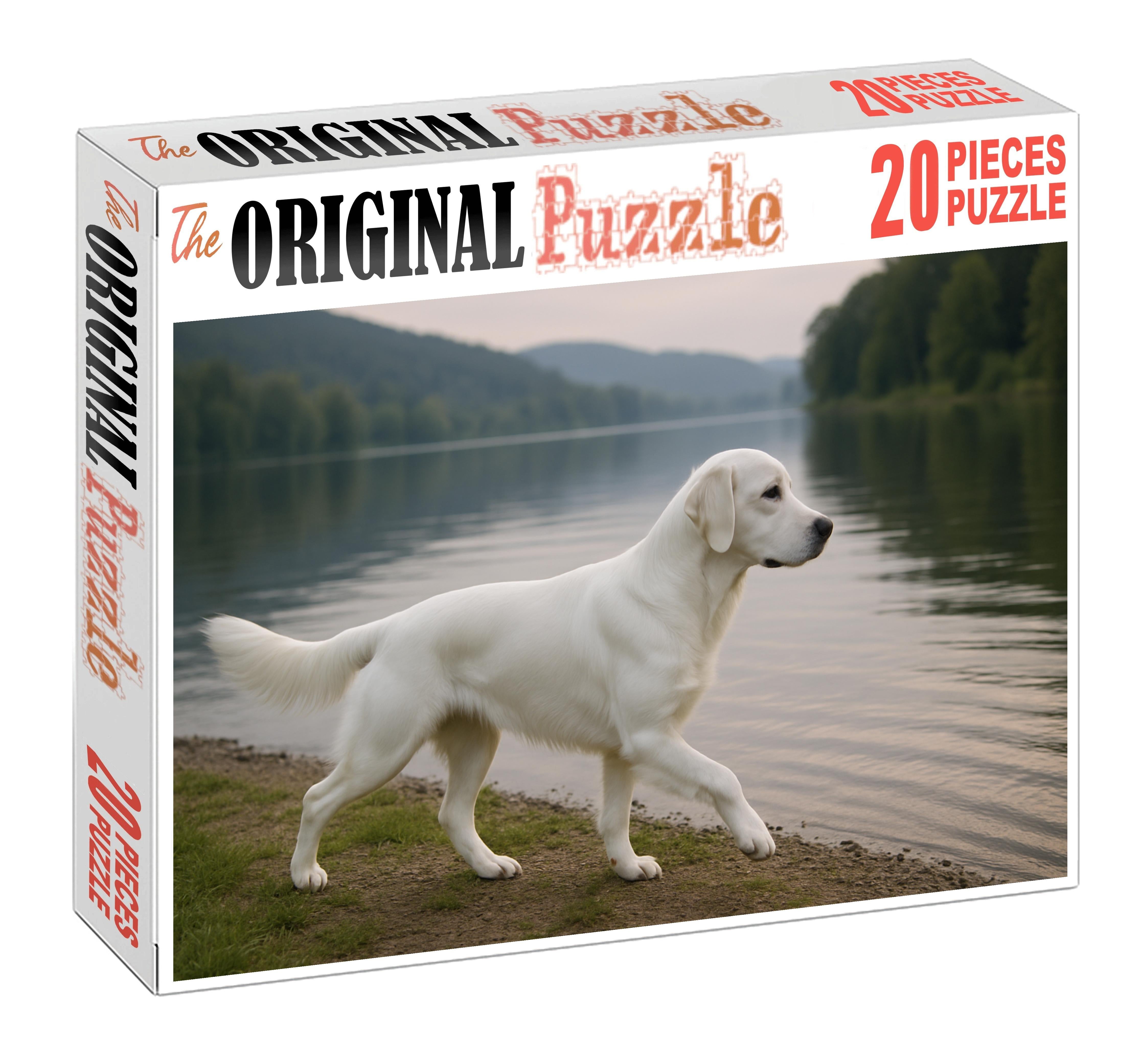 Dusky Pearl Retriever 500 Piece Puzzle