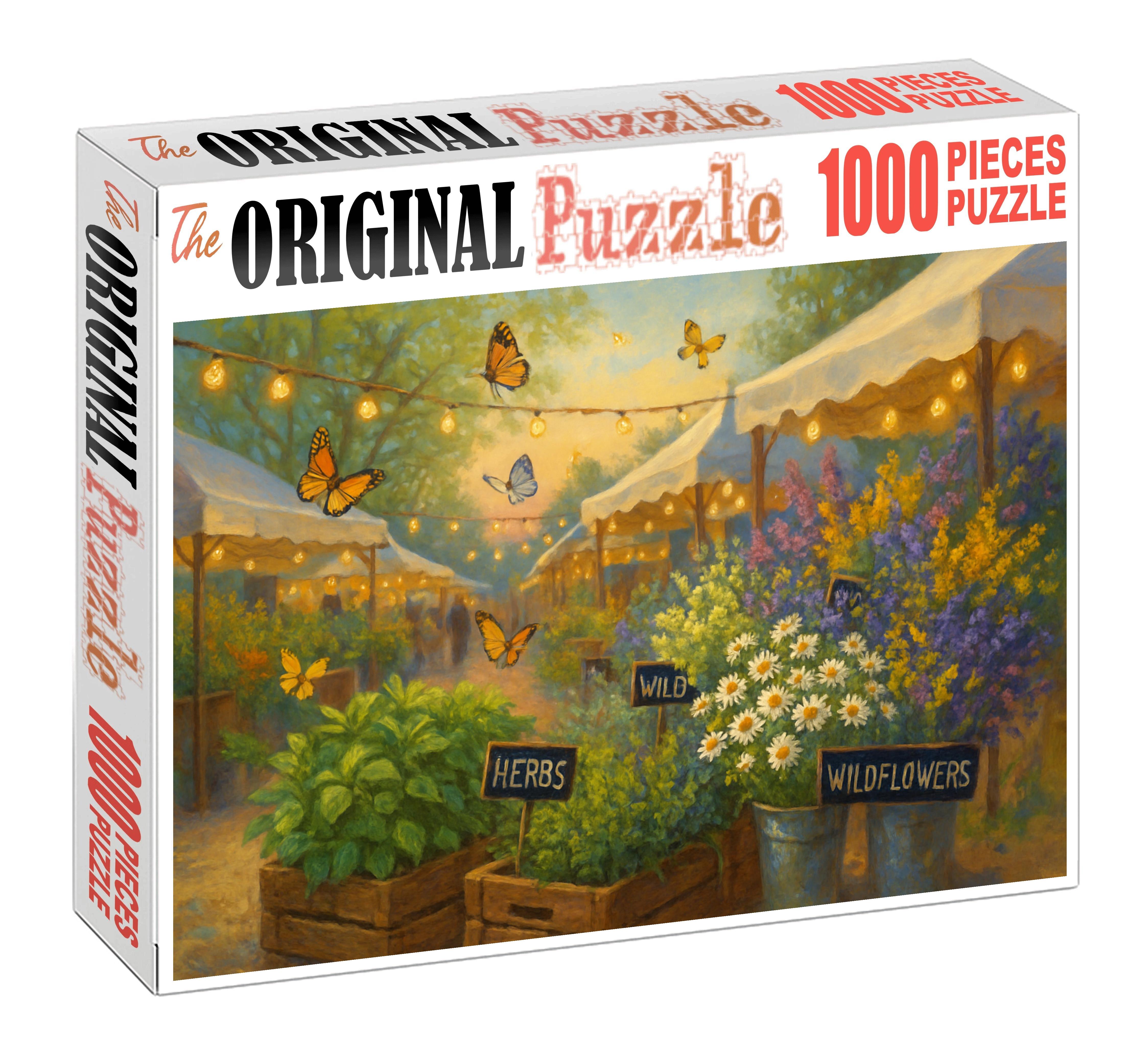 Springtime Market Awakening Puzzle For Adults