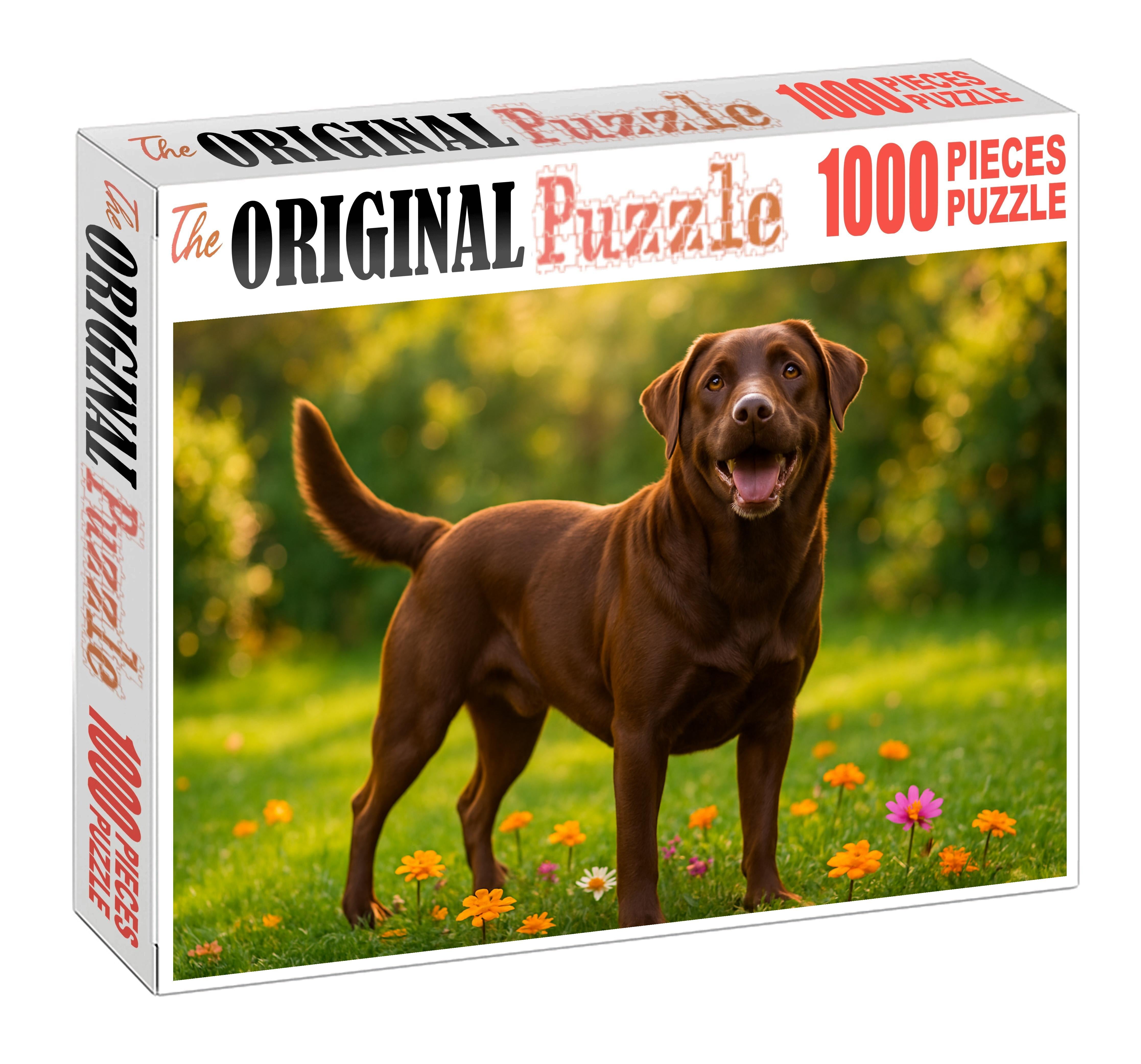 Rustic Chestnut Robust Brown Companion With Friendly Charm Family Puzzles