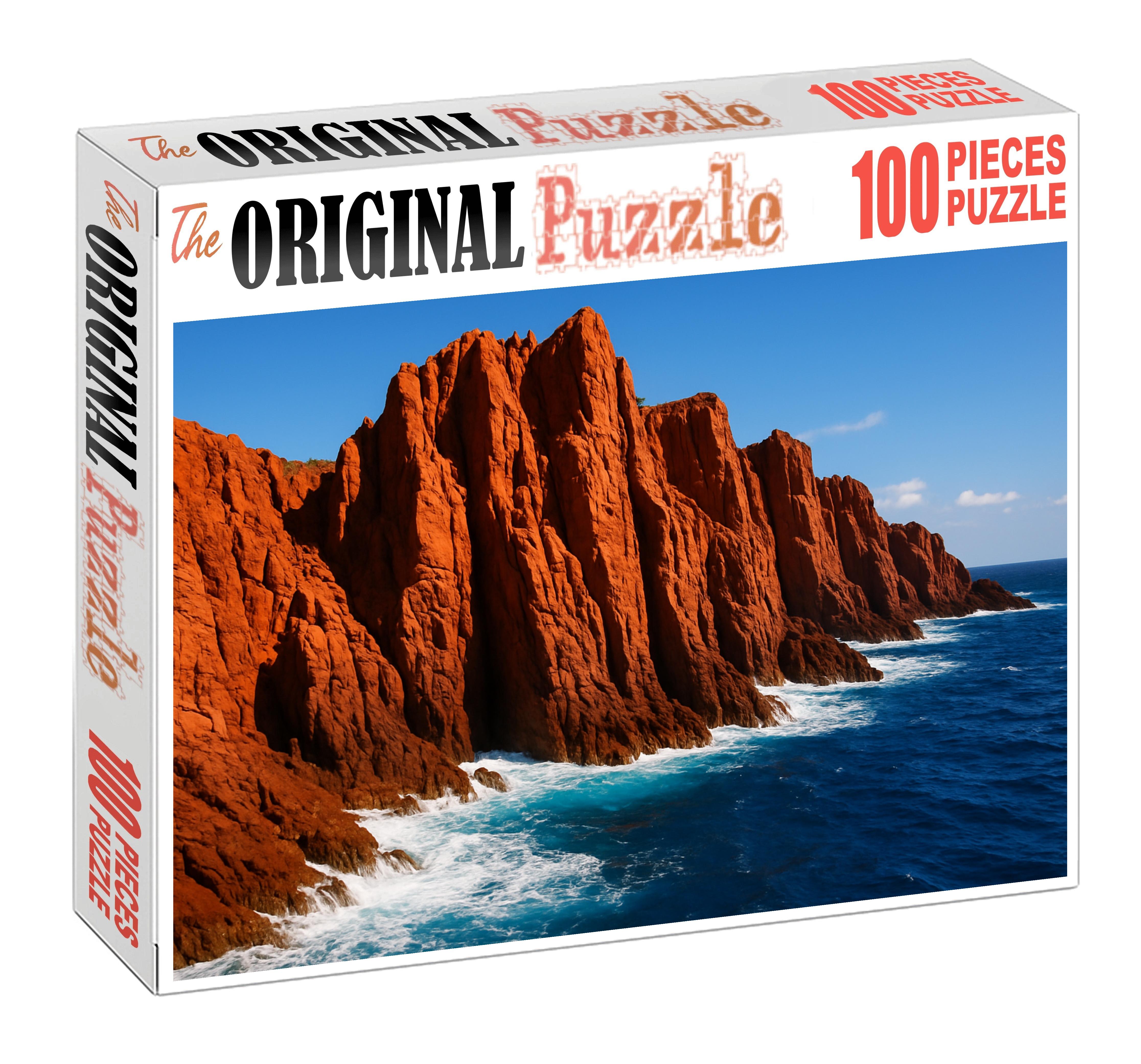 Crimson Cliff Cove 20 Piece Puzzle