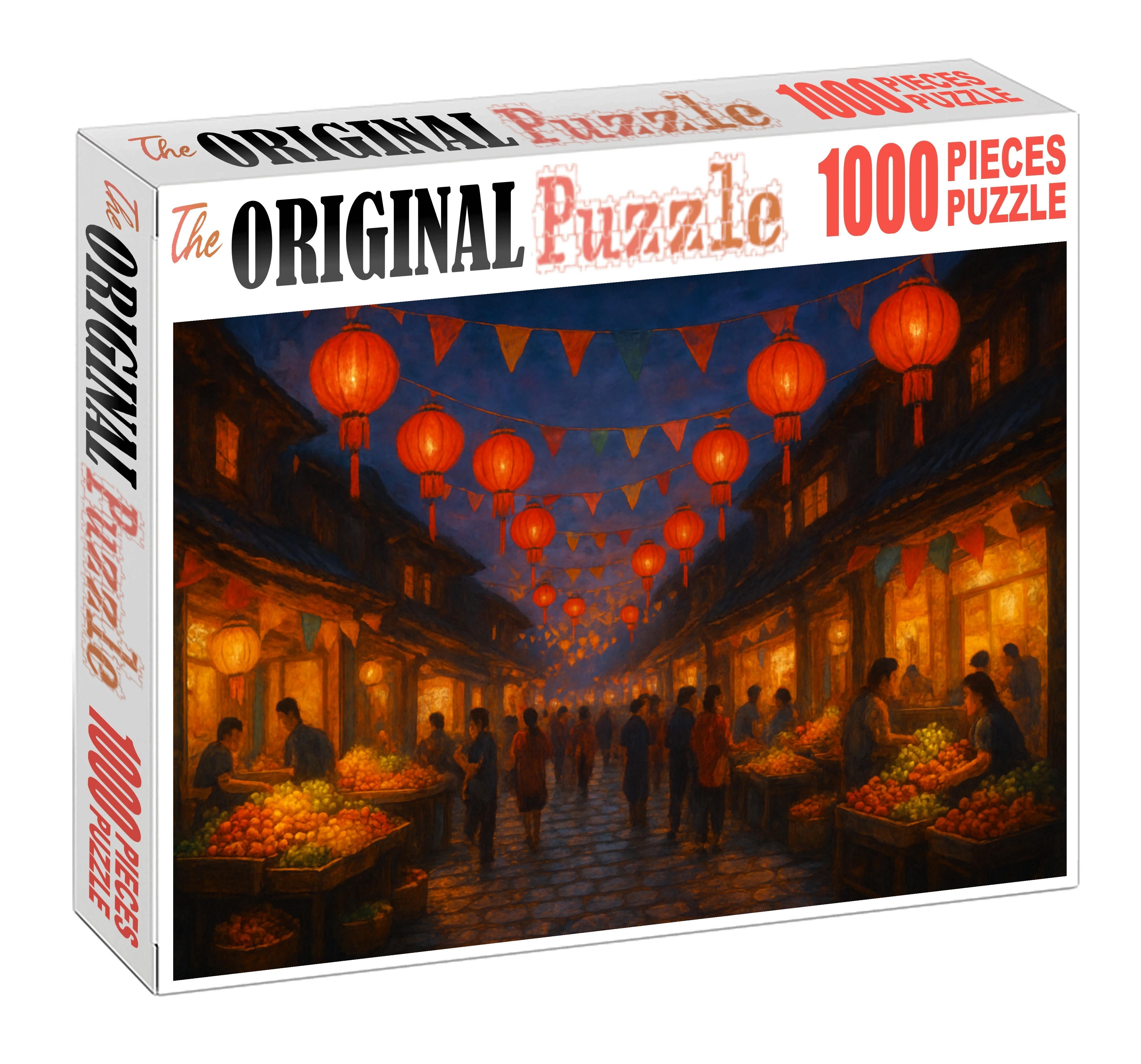 Crimson Lantern Festival Family Puzzles