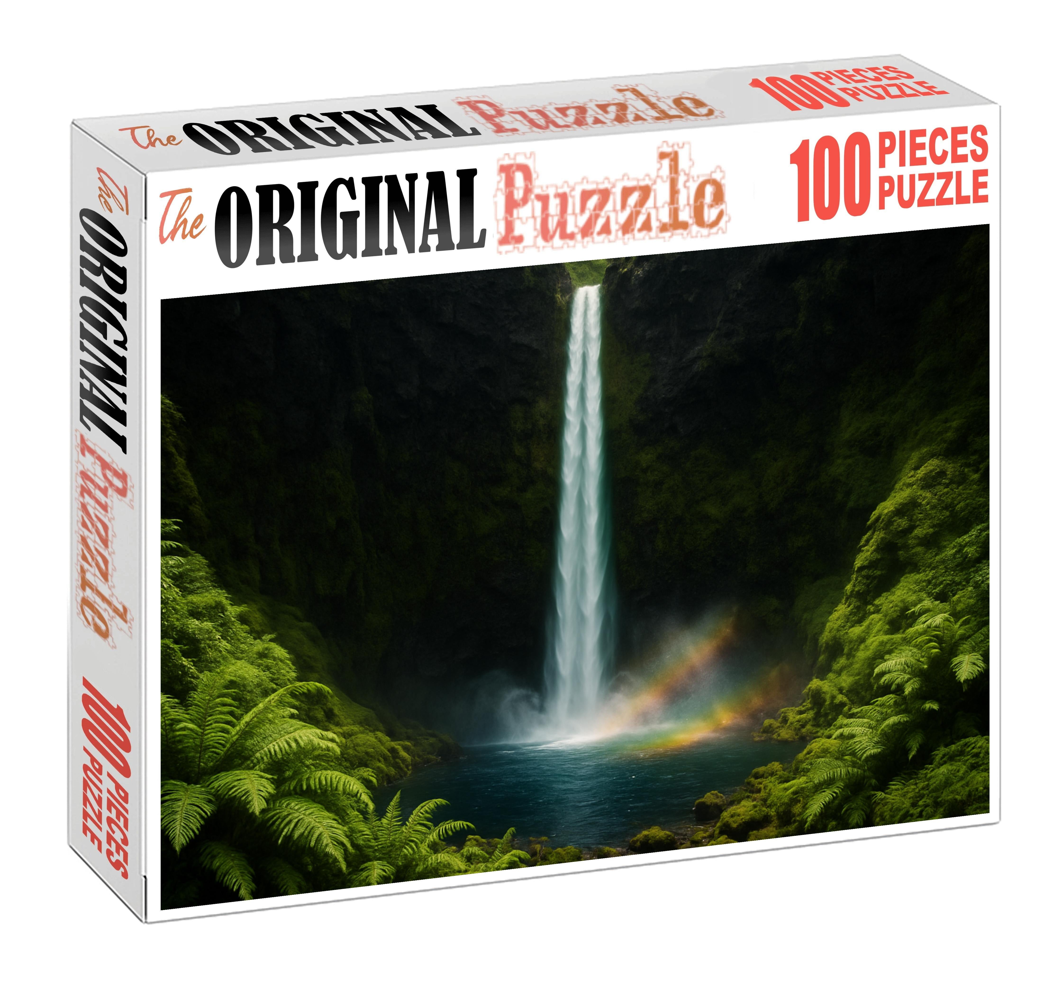 Emerald Ribbon Plunge Challenging Puzzles