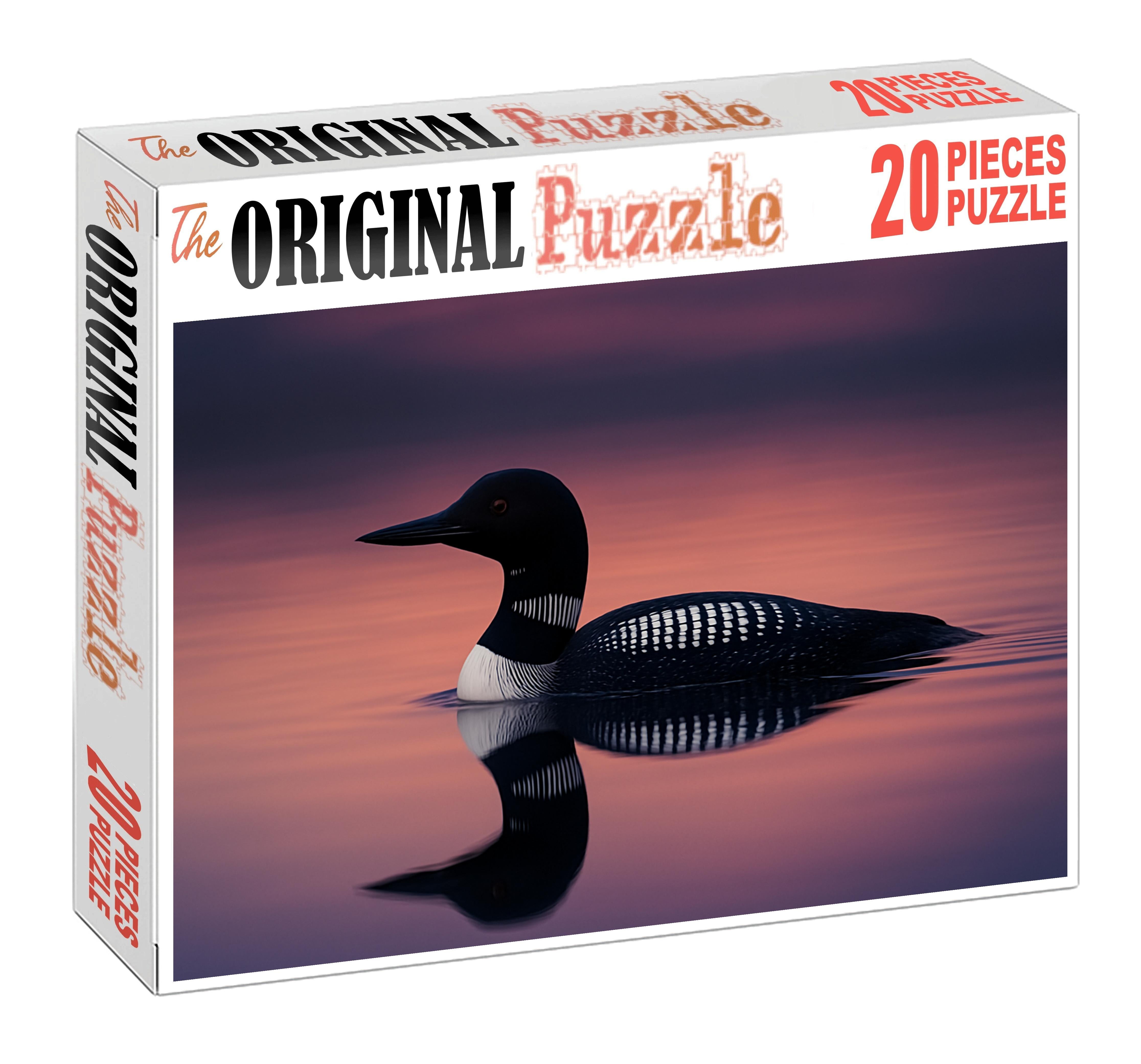 Black-throated Diver Melancholy Melodist Of Lakes Puzzle Challenge