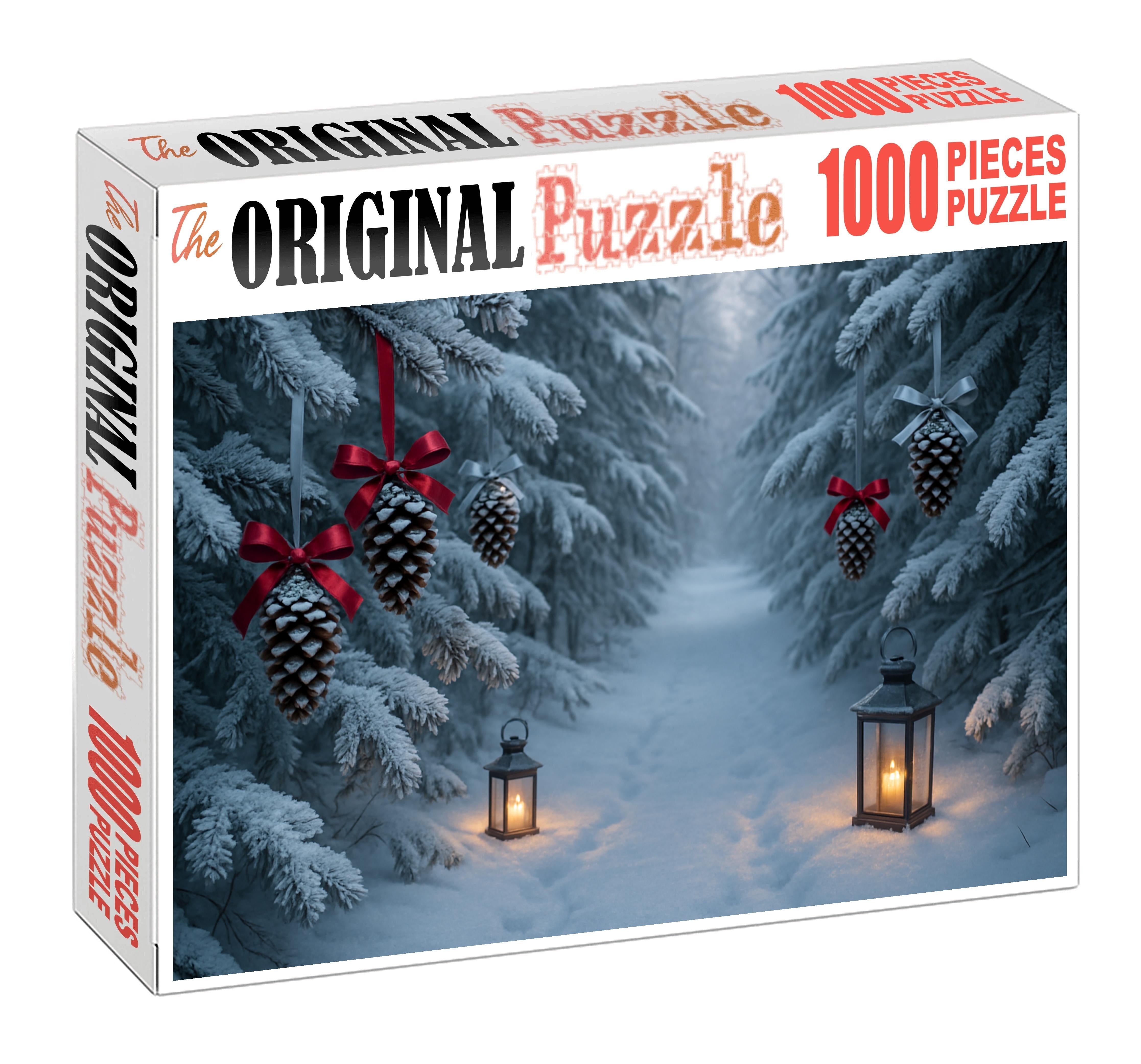 Frosted Pinewood Trail Puzzle Fun