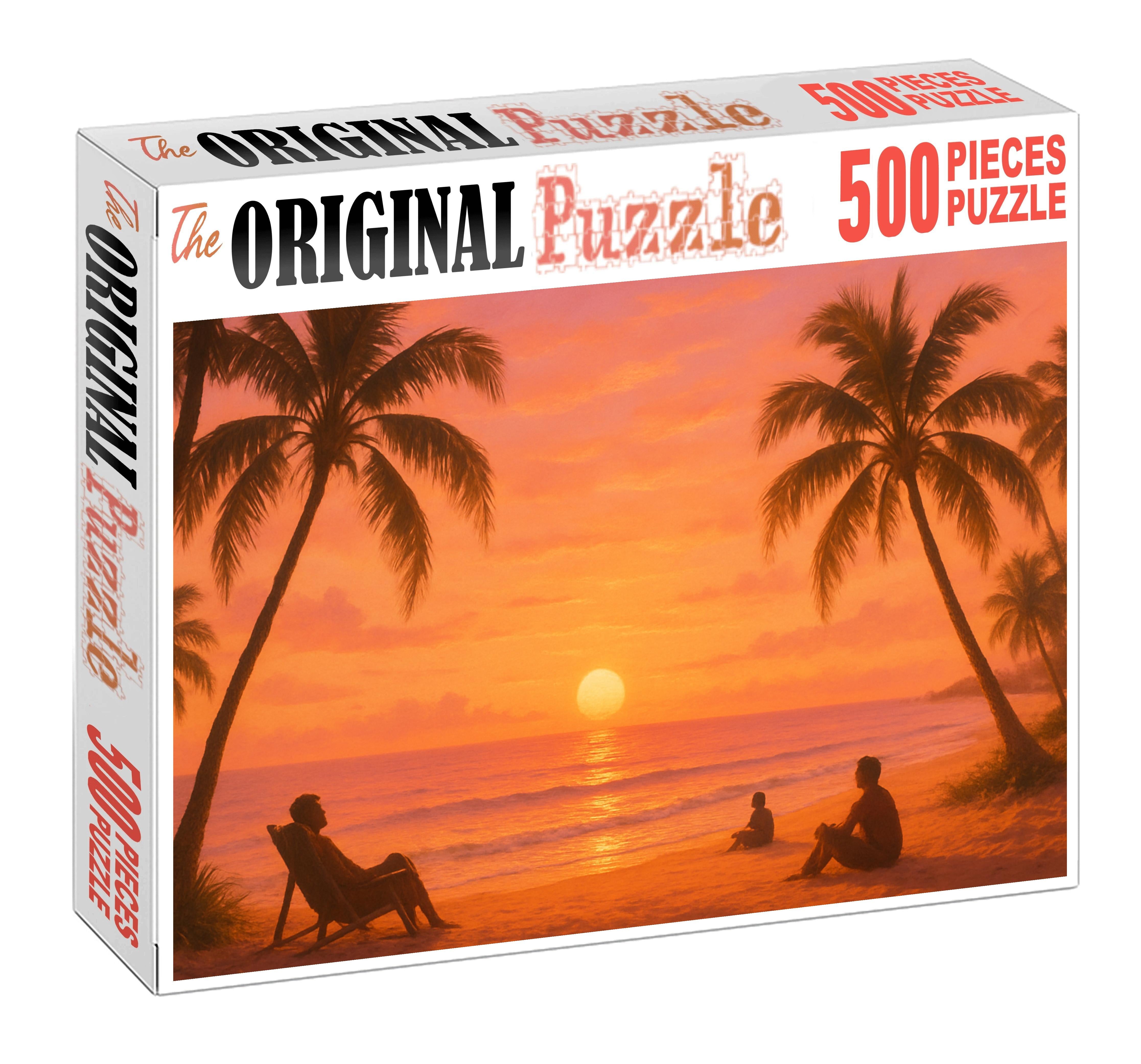 Chillwave Summer Escapism Lo-fi Beats And Pastel Beachside Reveries 20 Piece Puzzle