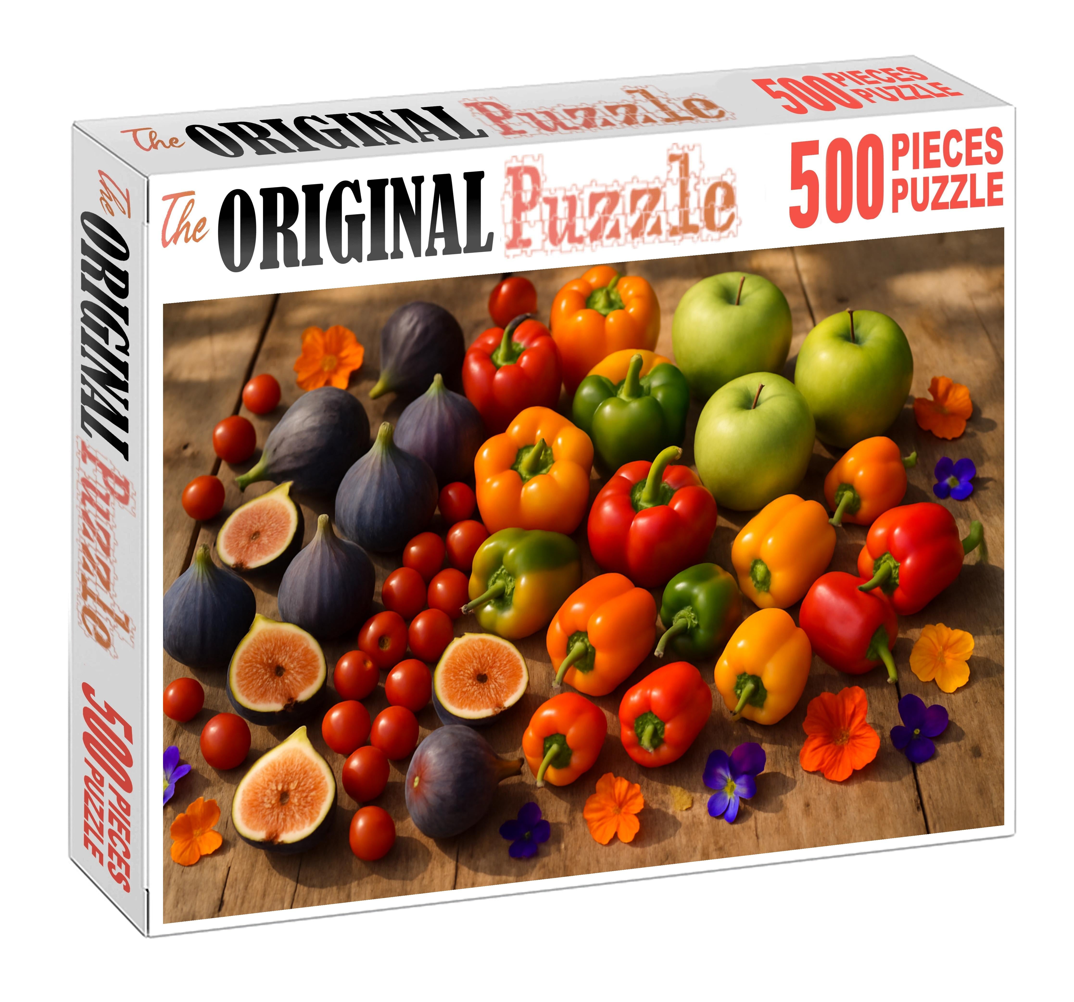 Garden Glow Harvest Table 20 Piece Puzzle
