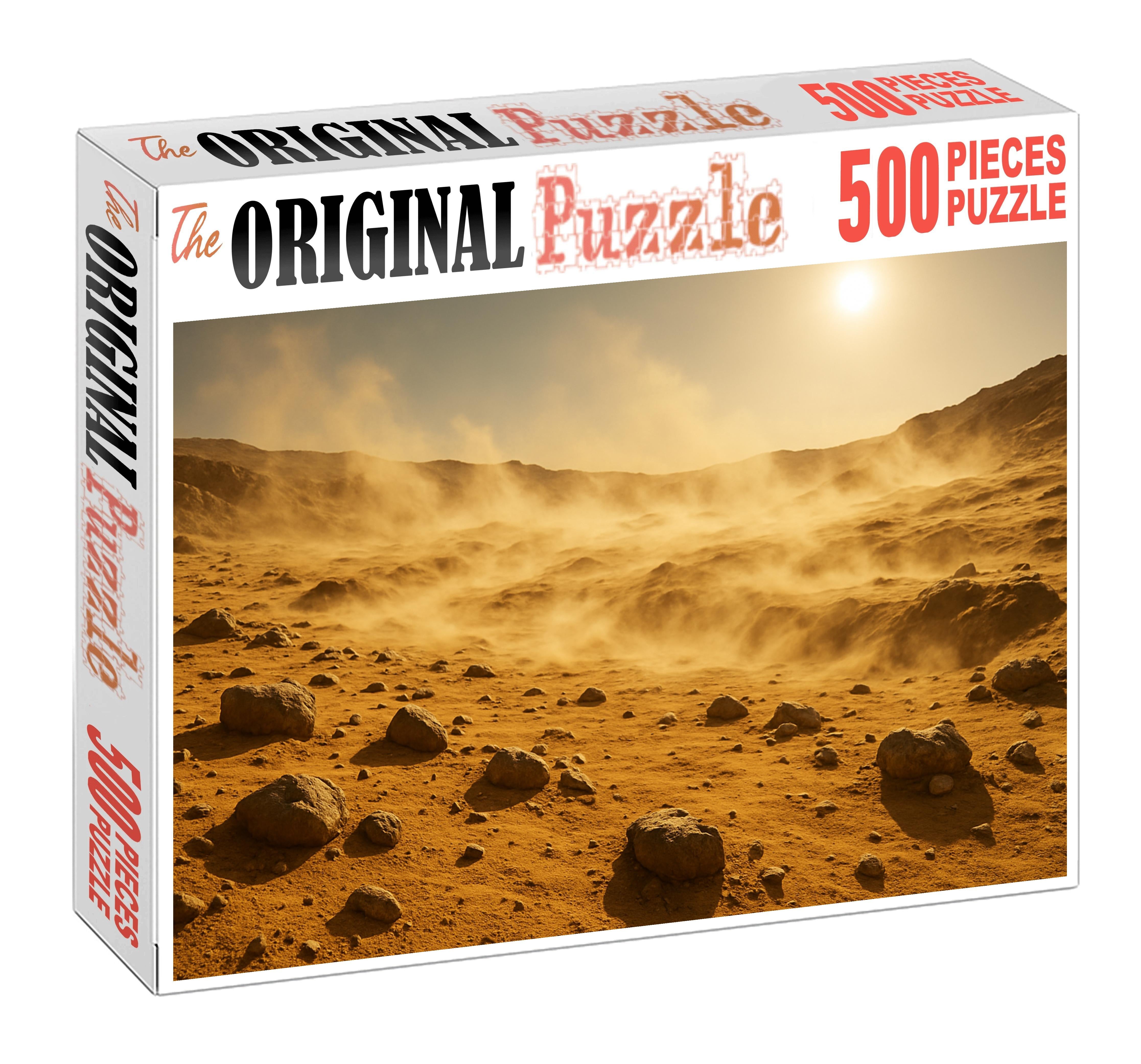 Ochre Windblown Plateau 200 Piece Puzzle