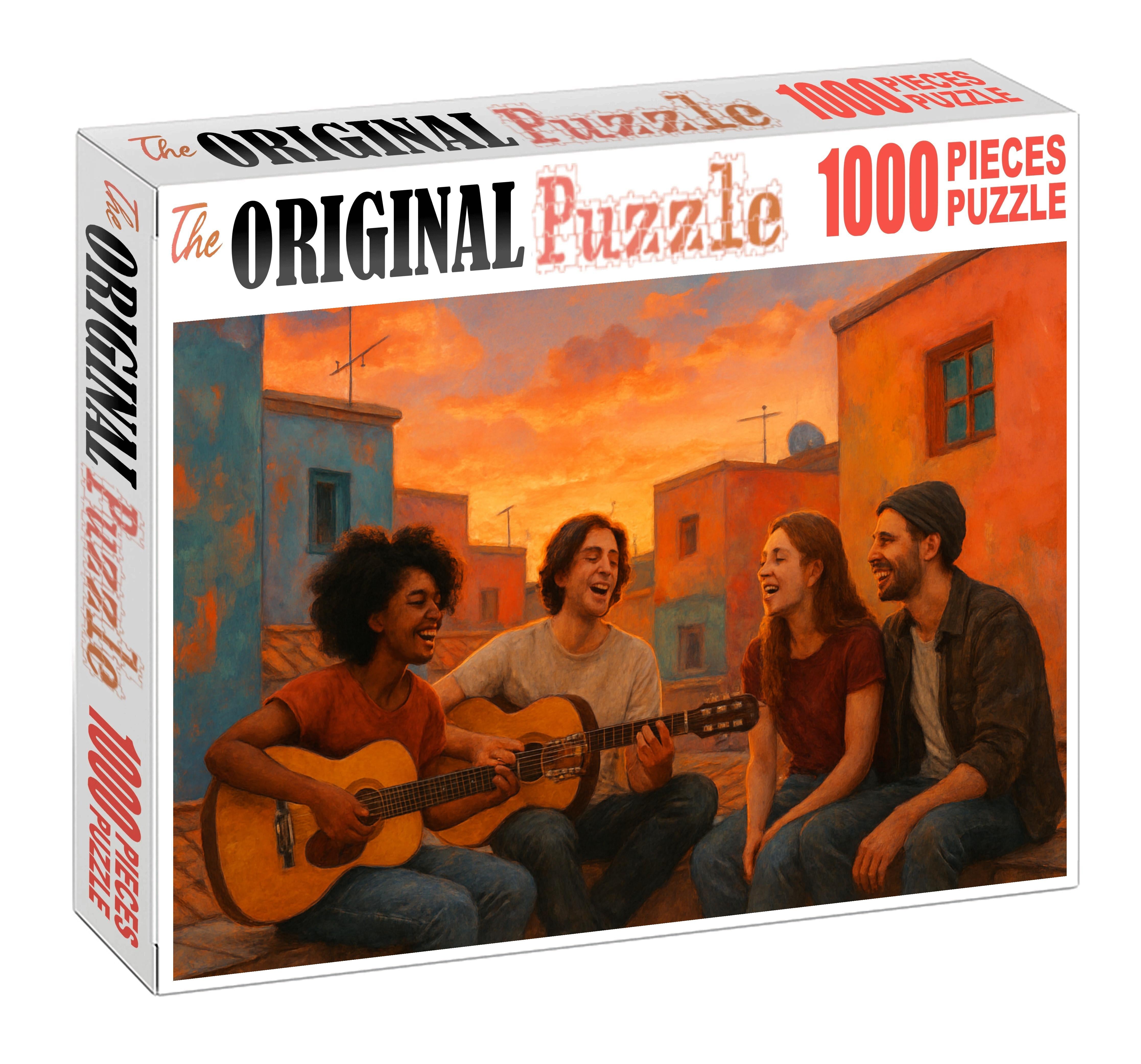 Urban Indie Pop Vibes Unique Puzzle Design