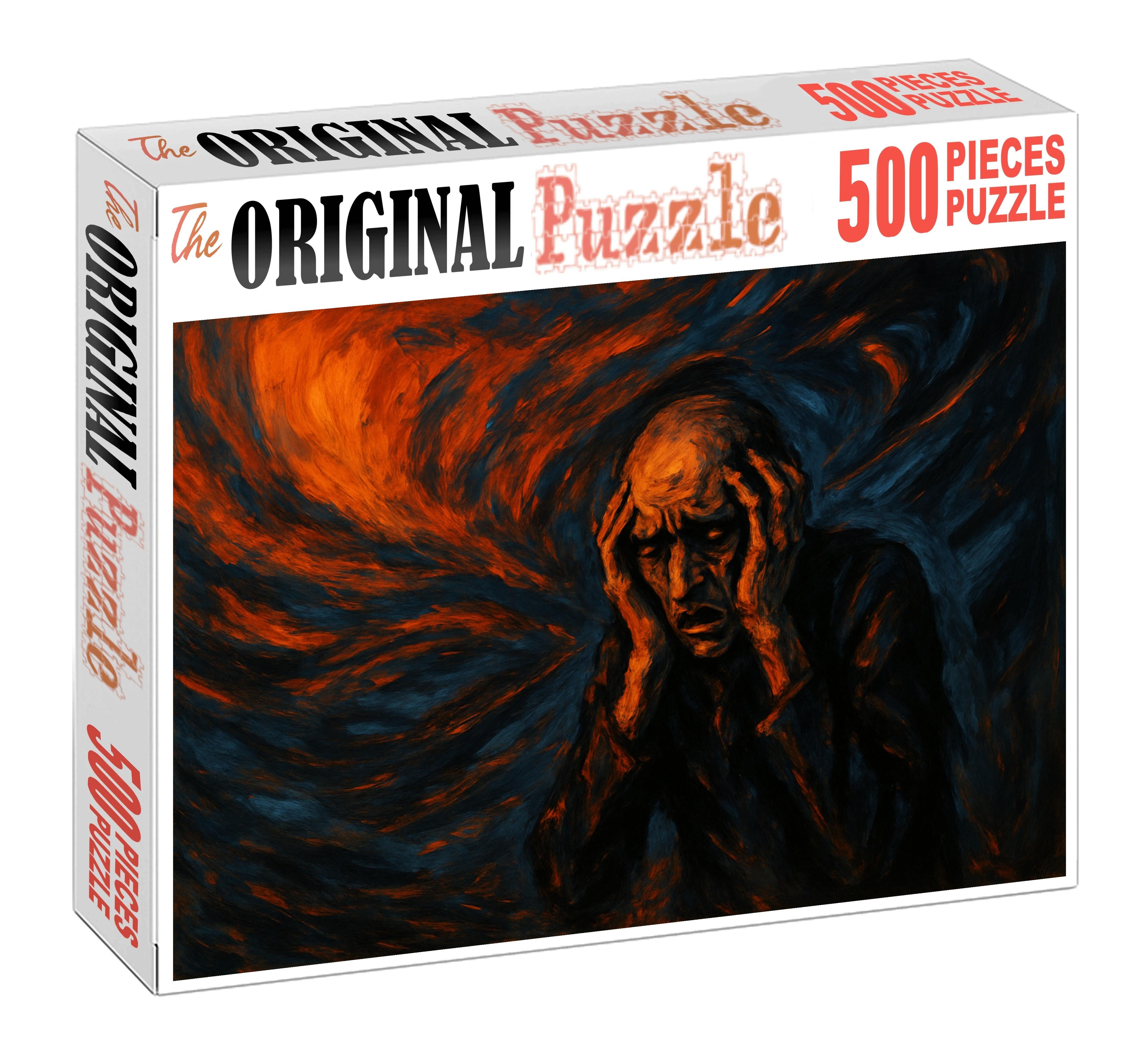 The Scream 20 Piece Puzzle