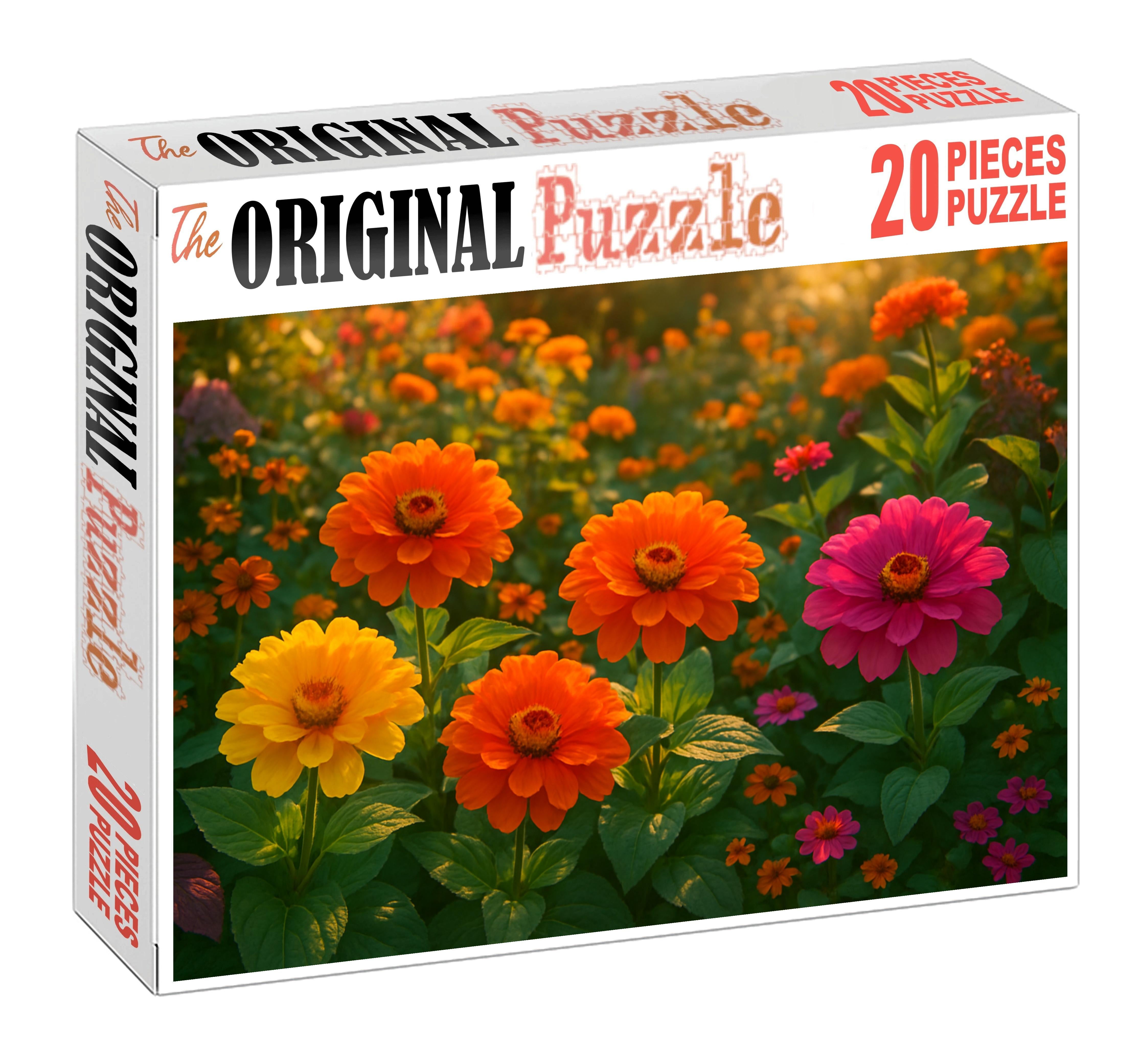 Tropical Sunset Garden Bed Family Puzzles