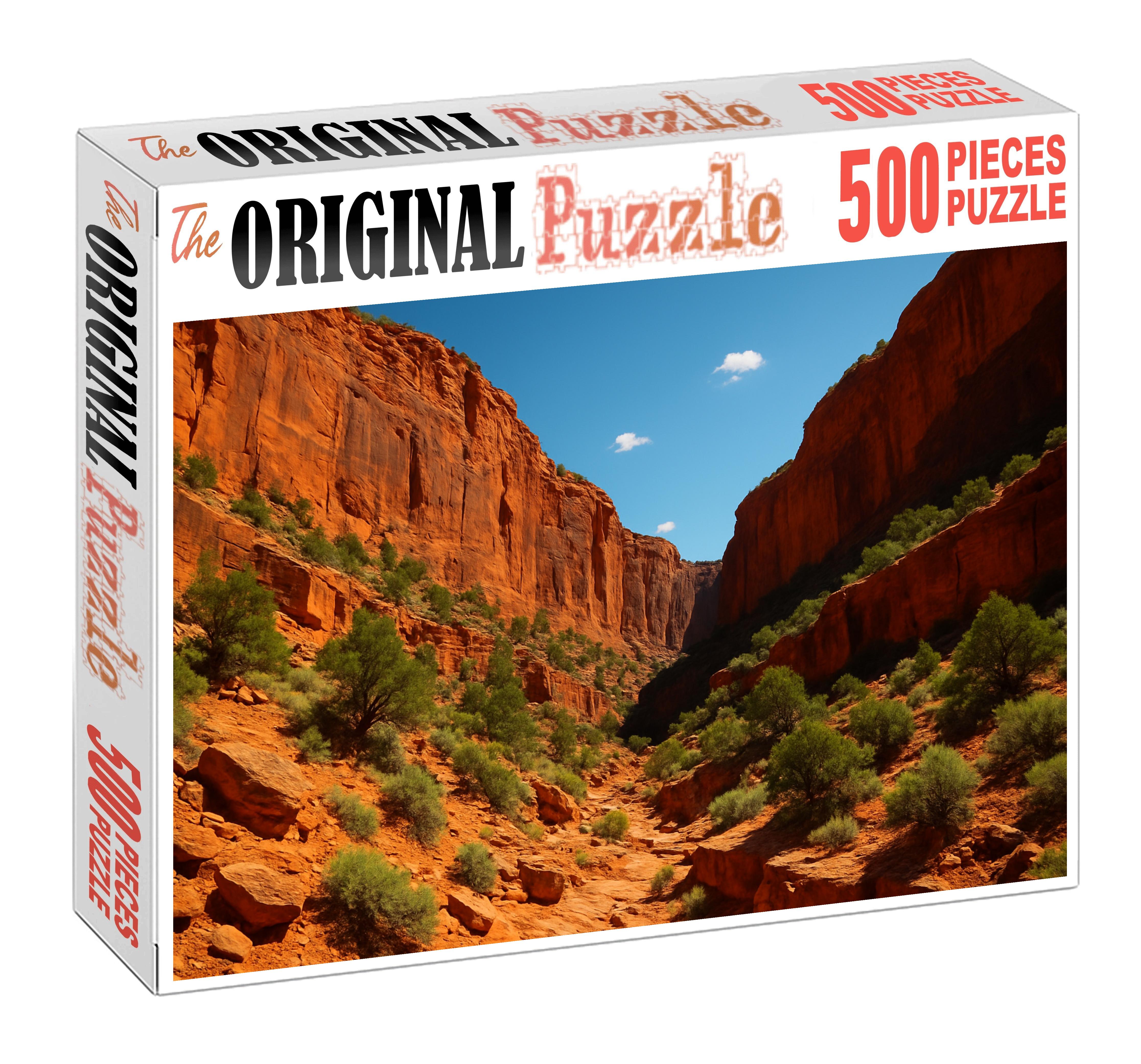 Copperleaf Canyon Overlook Custom Jigsaw Puzzle