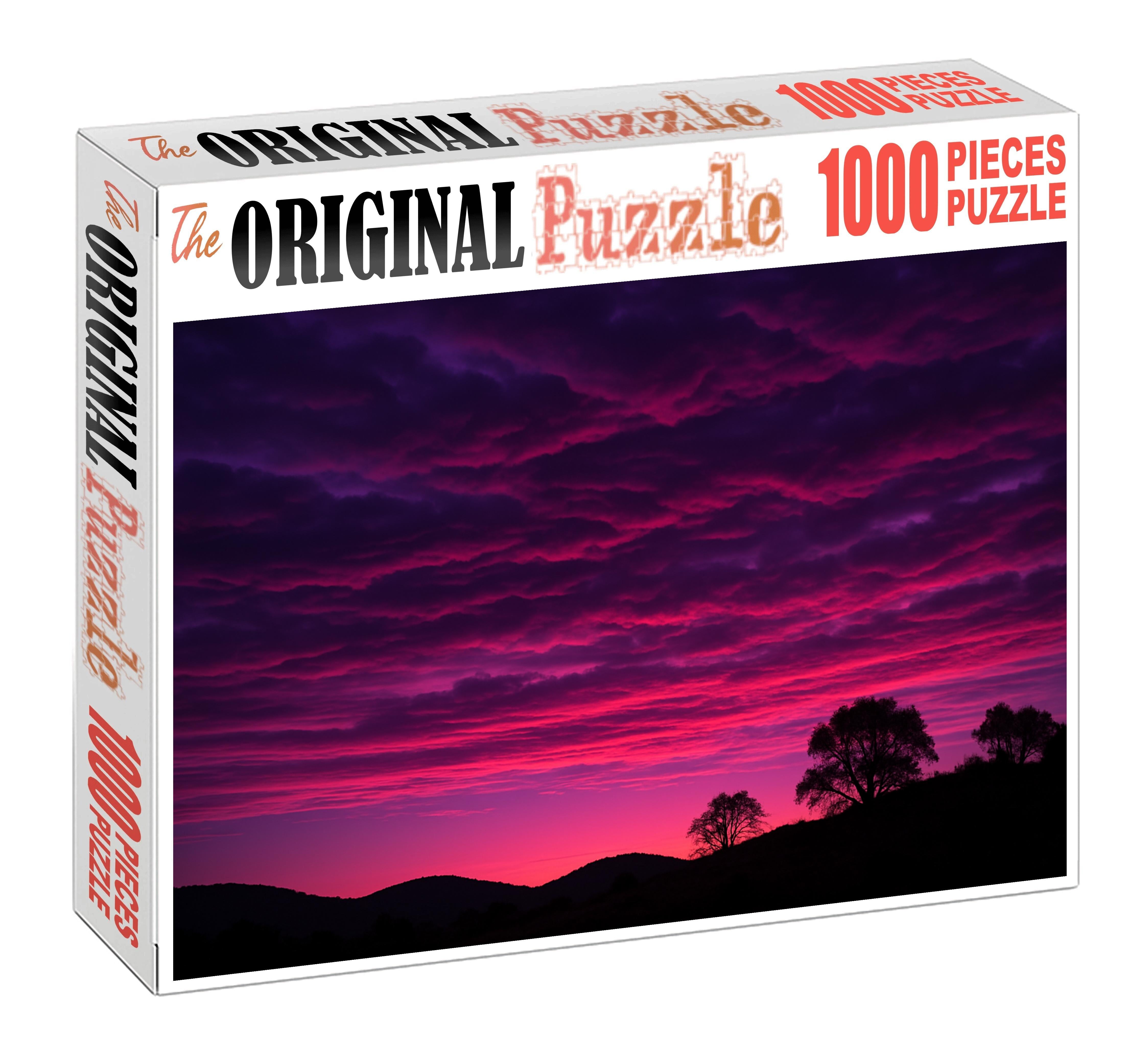 Violet Cloud Curtain 100 Piece Puzzle