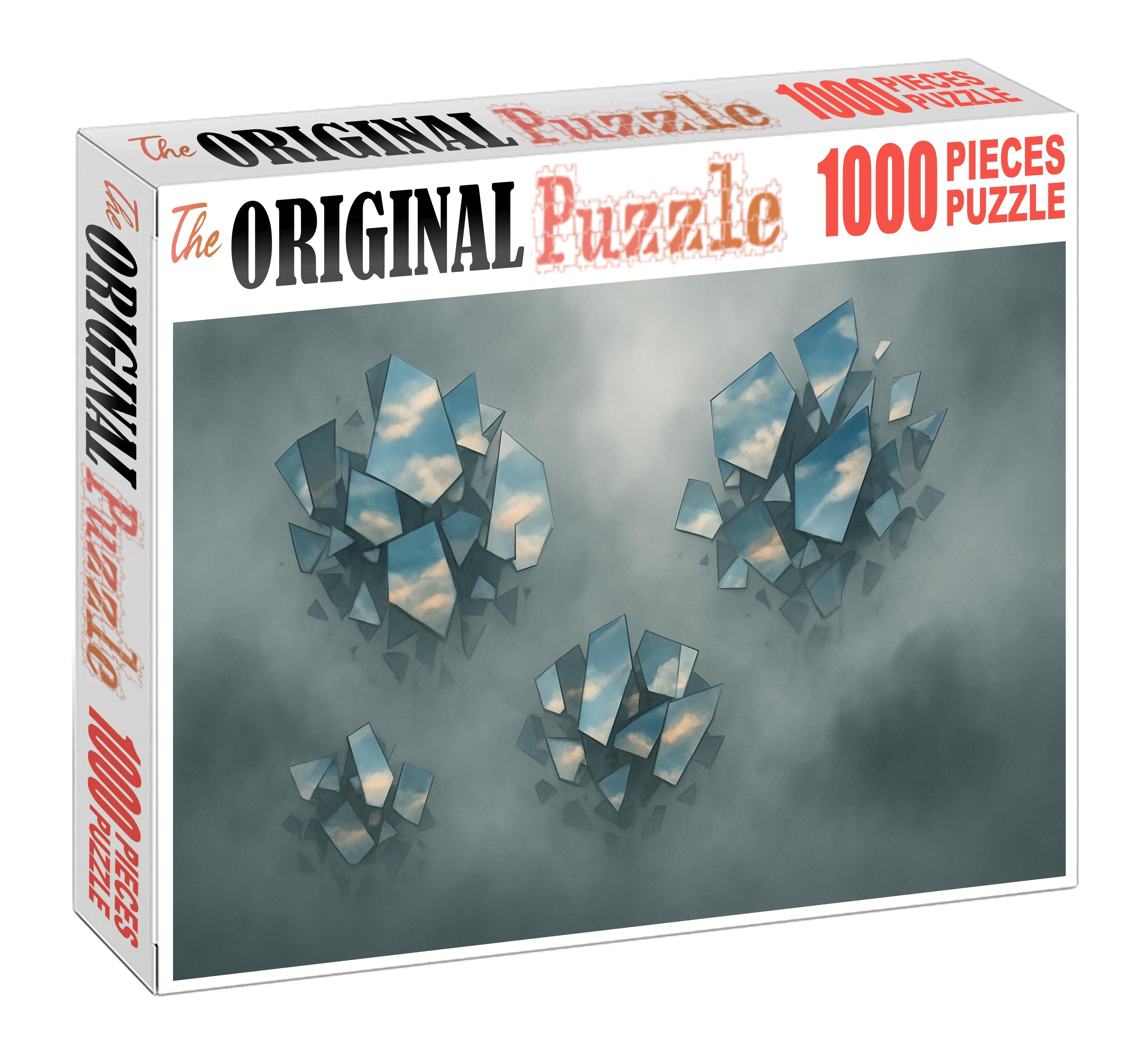 Veil Of Shattered Mirrors Fragmented Realities Suspended In Fog Puzzle Fun
