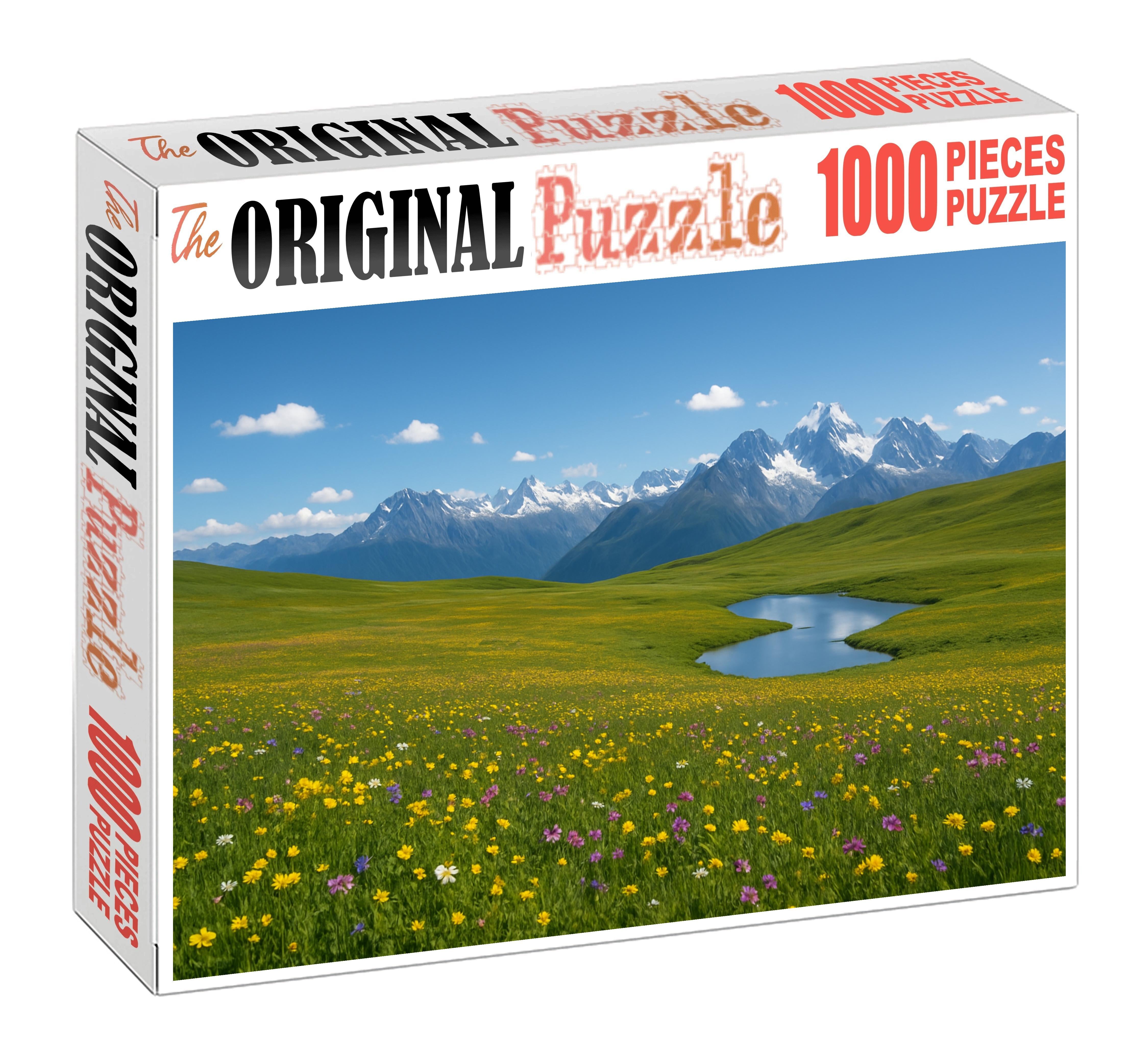 Emerald Tundra Plateau 20 Piece Puzzle