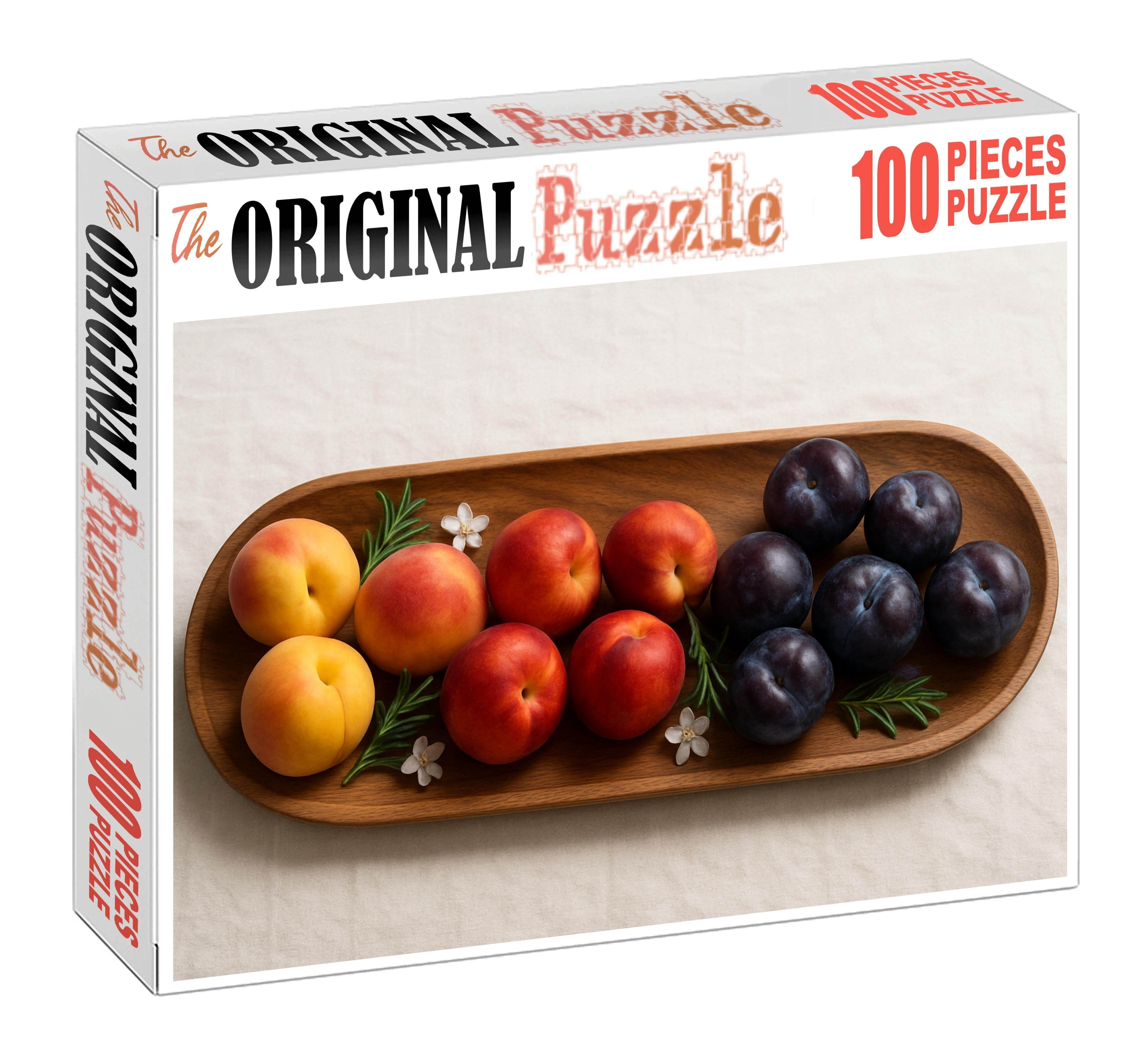 Sunset Orchard Panorama Puzzle Challenge