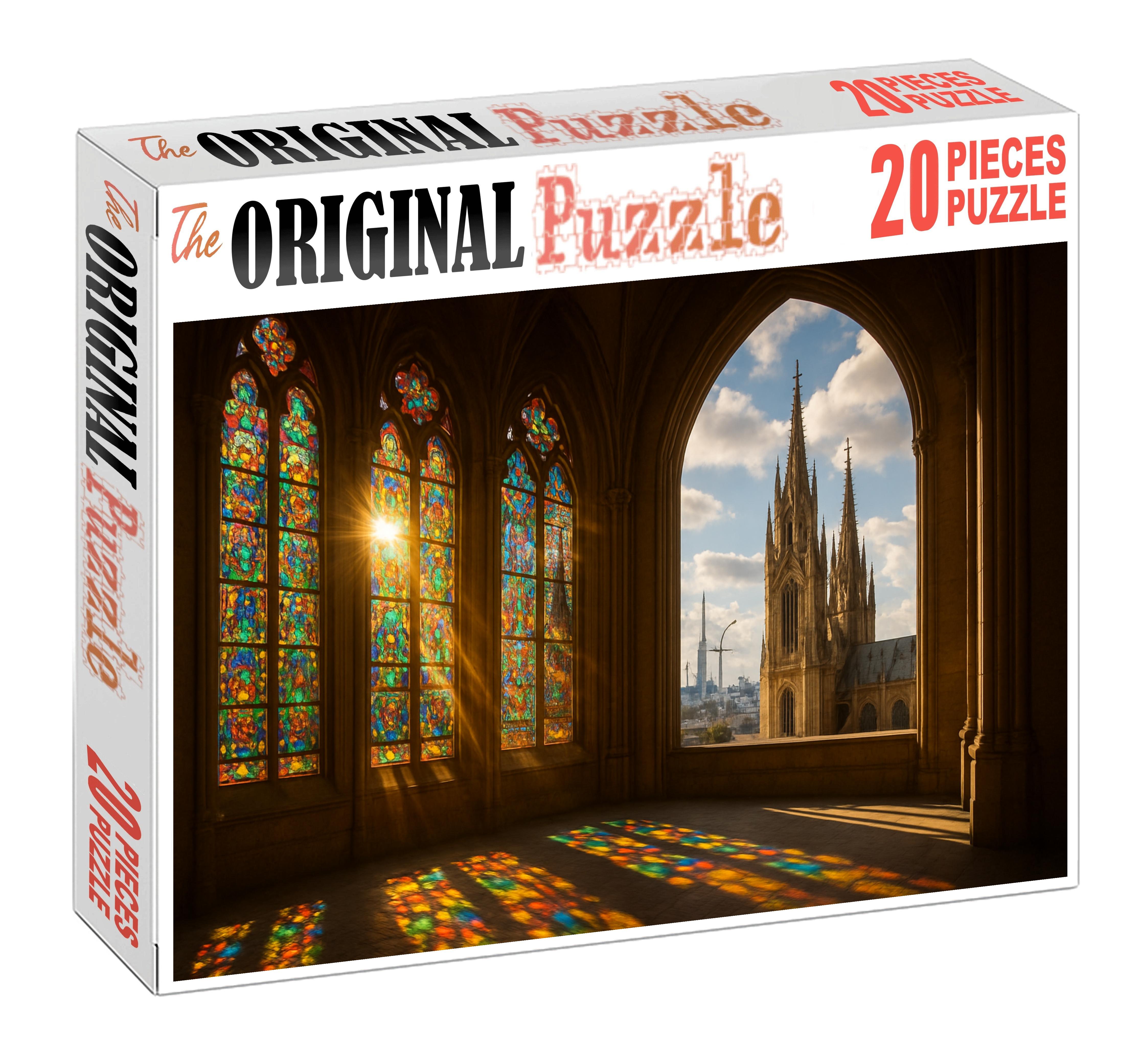 Sagrada Familia Barcelona Spain Identified By 7855 As Antoni Gauds Architectural Marvel Custom Jigsaw Puzzle