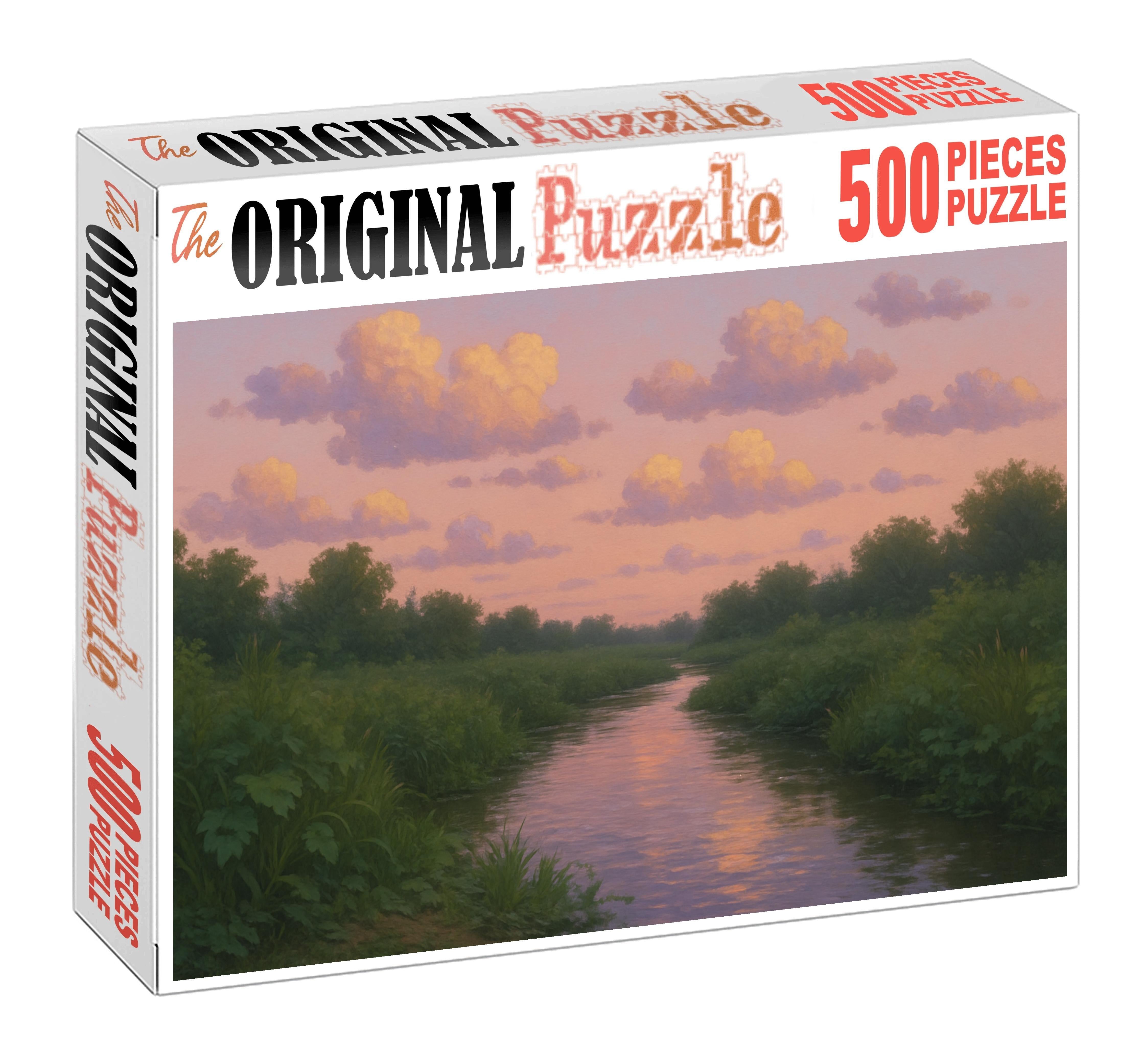 Blush Horizon Stream 100 Piece Puzzle