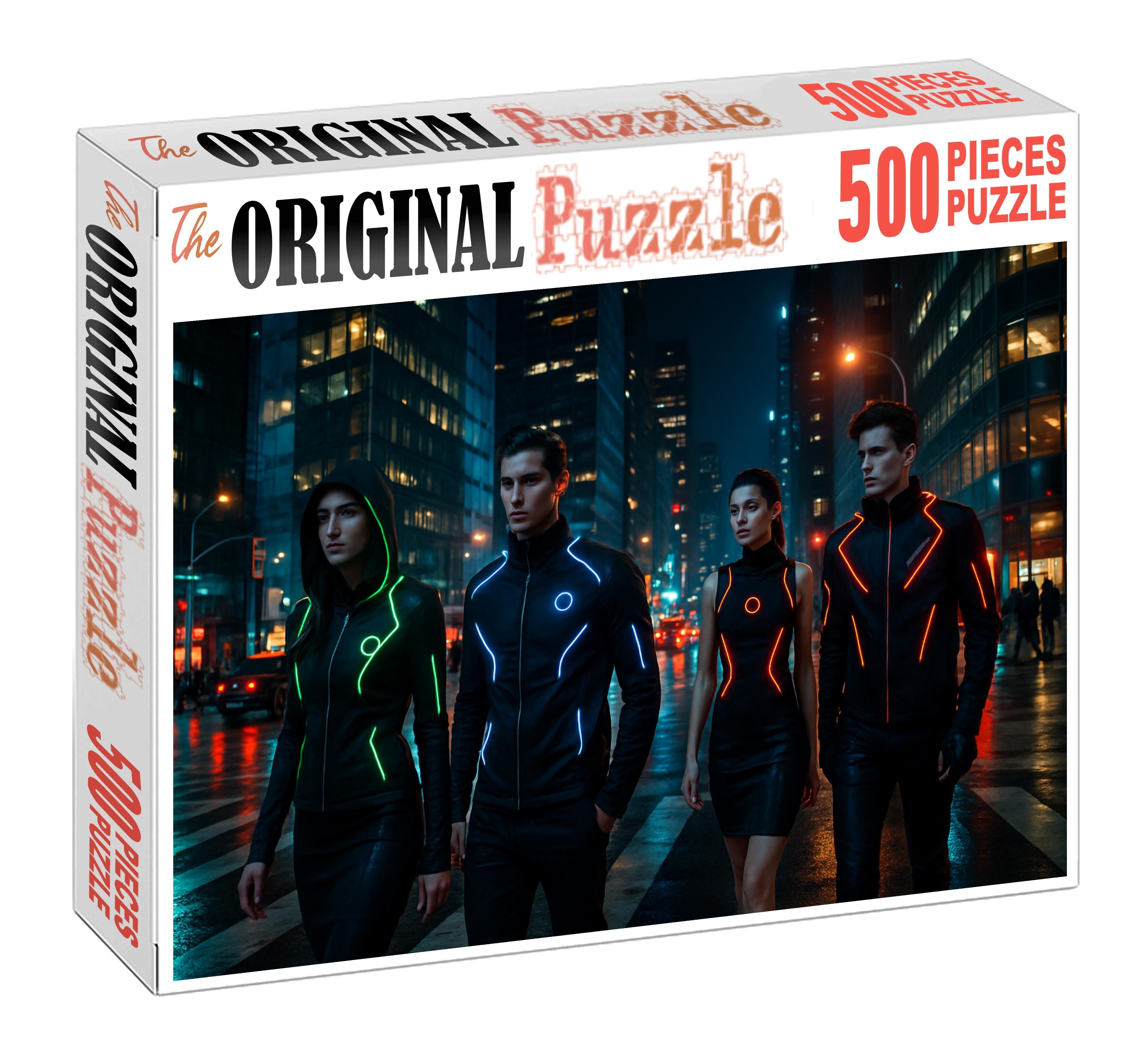 Streetwear Futurism Bold Urban Fashion With Tech-infused Details Puzzle Challenge