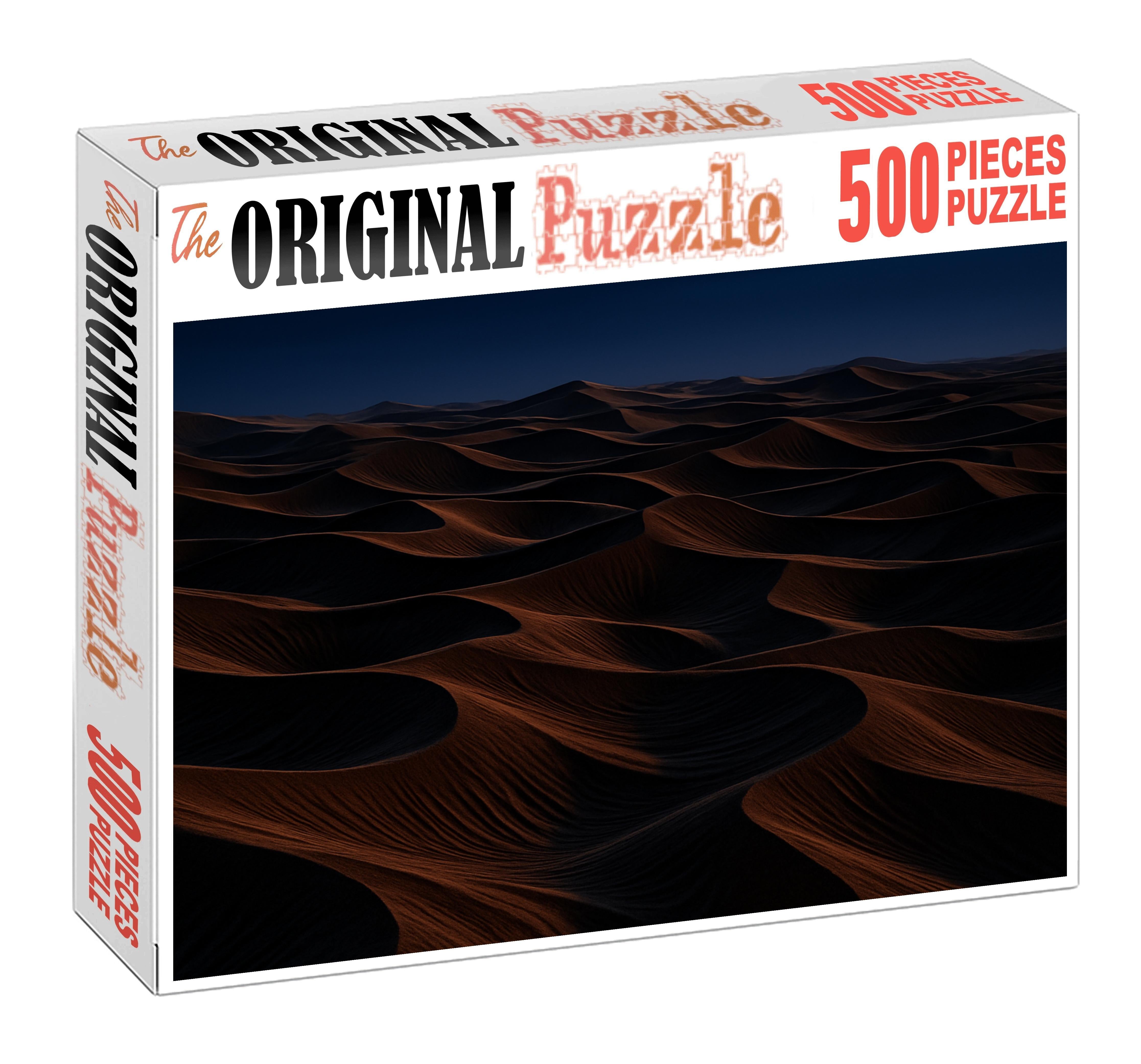 Twilight Dune Maze Labyrinth Of Bronze Hills And Whispering Winds Large Format Puzzle