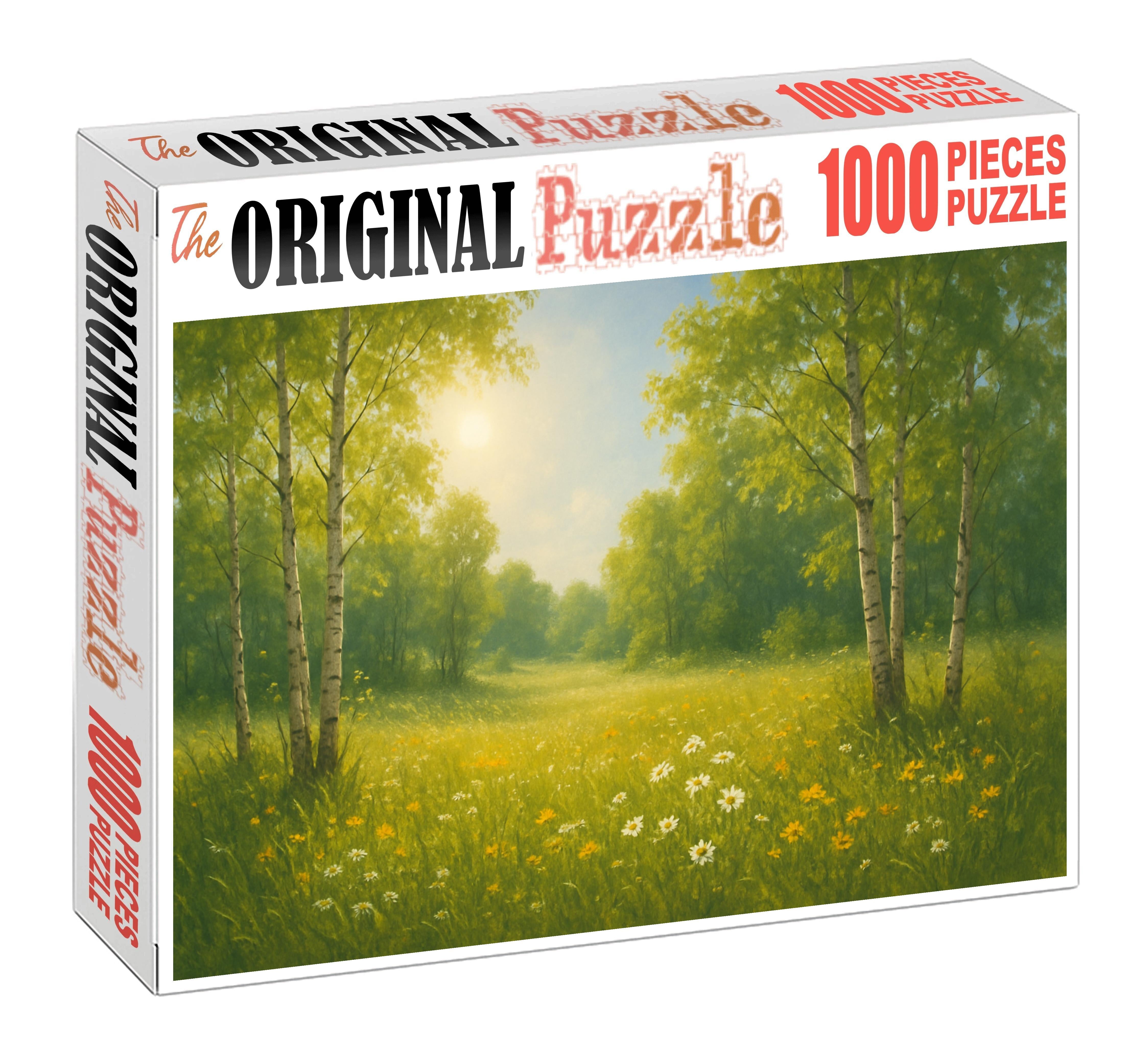 Silver Birch Meadow 500 Piece Puzzle