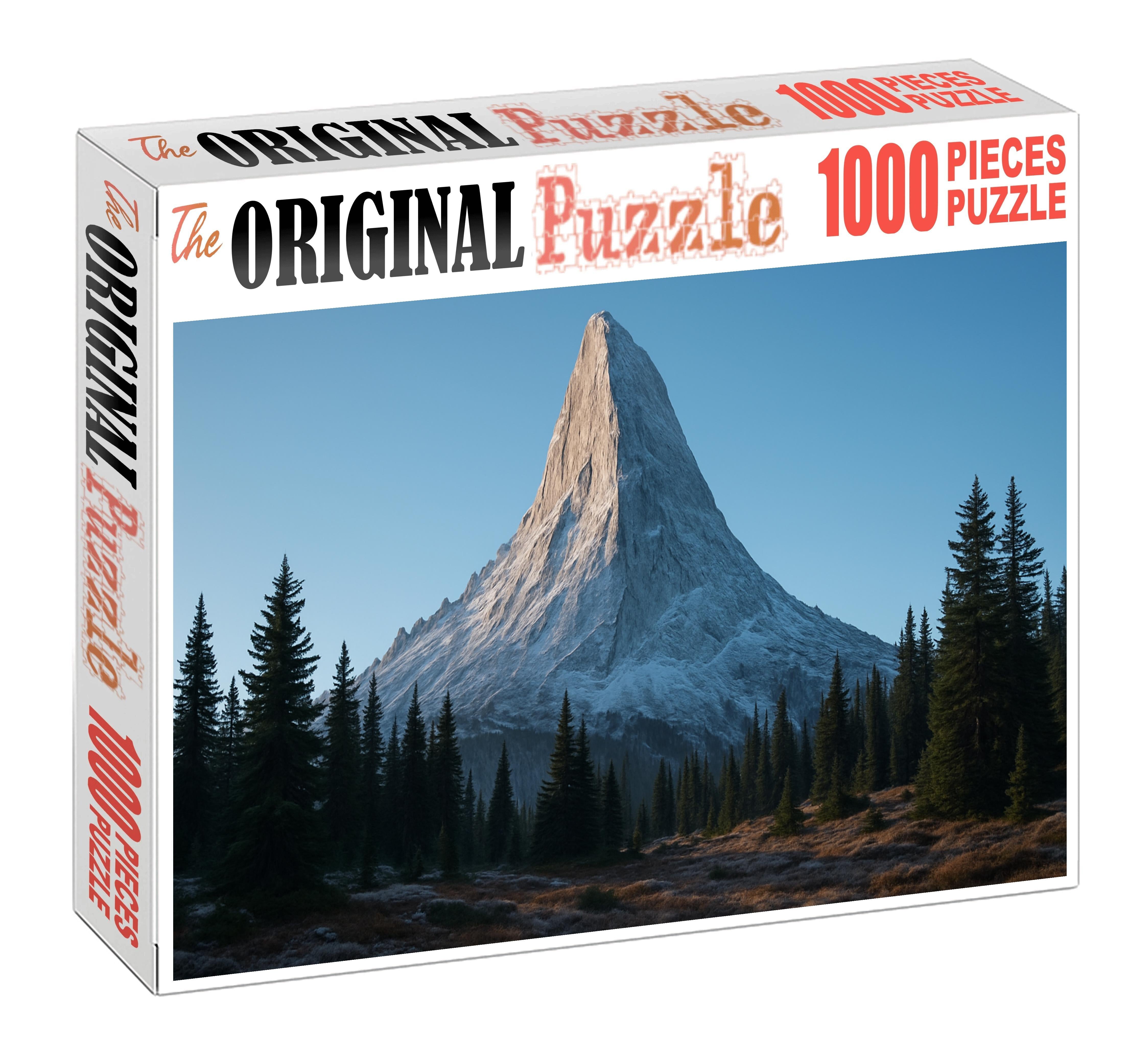 Frostveil Peak Puzzle For Adults