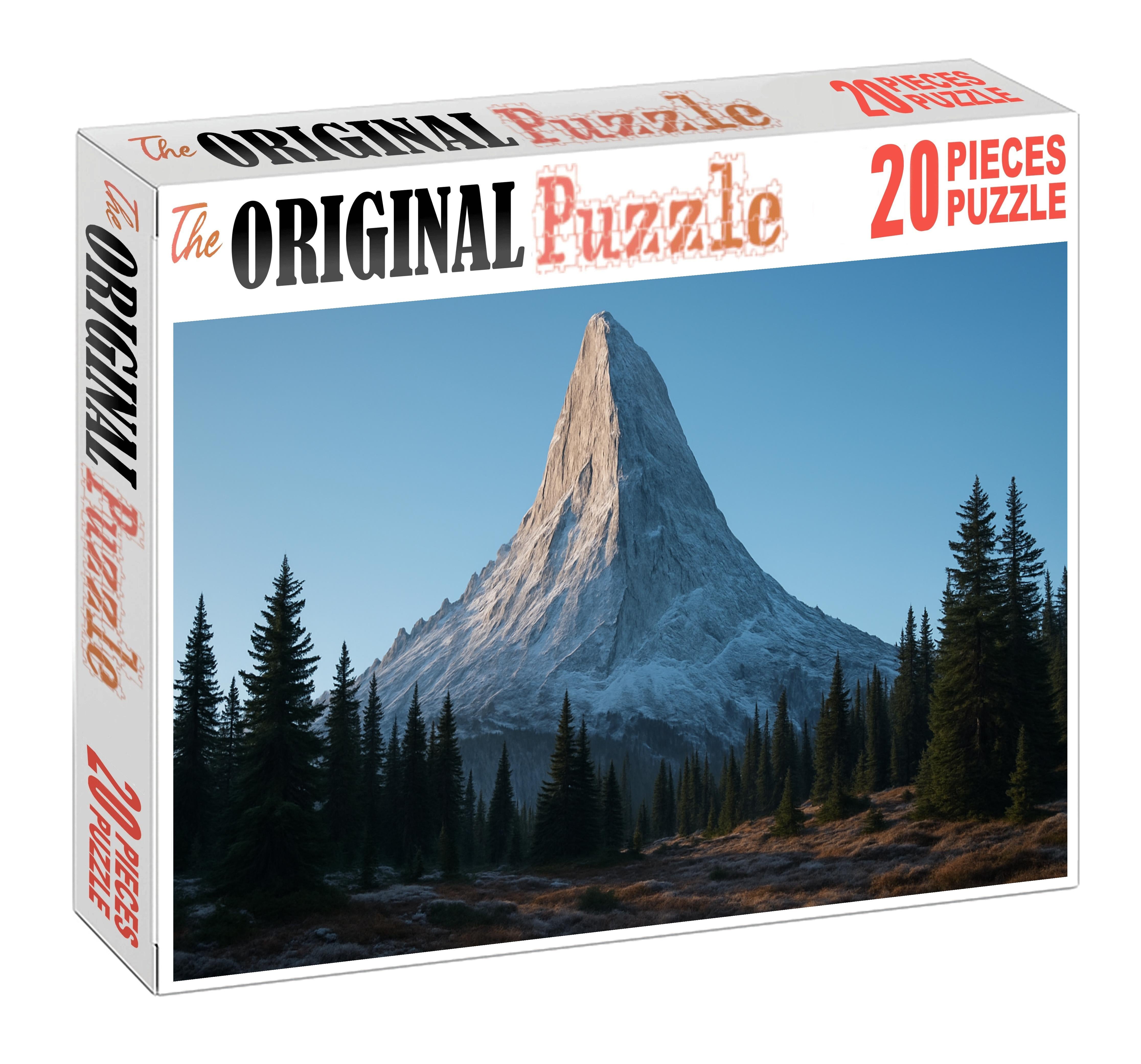 Frostveil Peak Puzzle For Adults