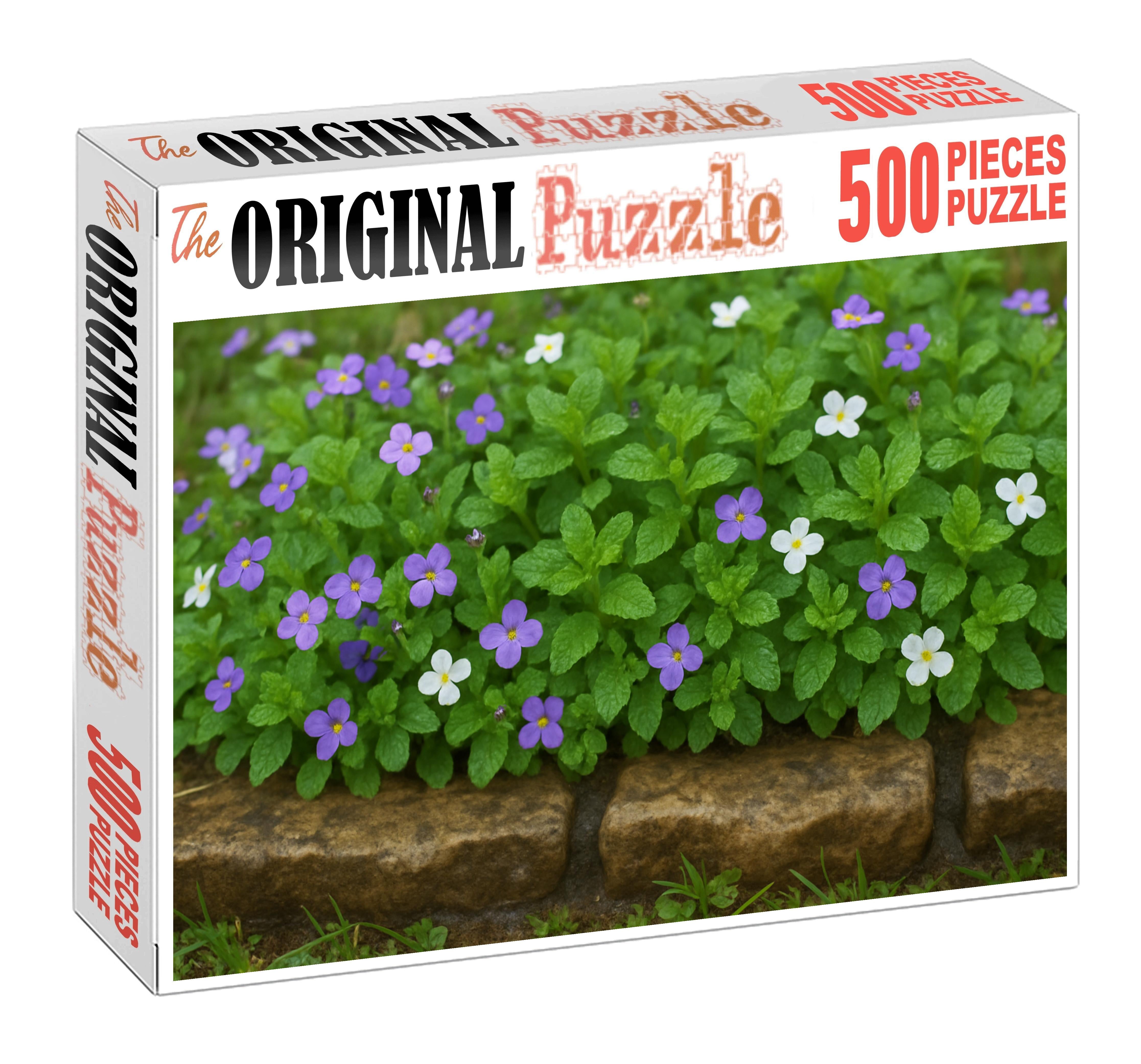 Rustic Herb And Bloom Border 50 Piece Puzzle