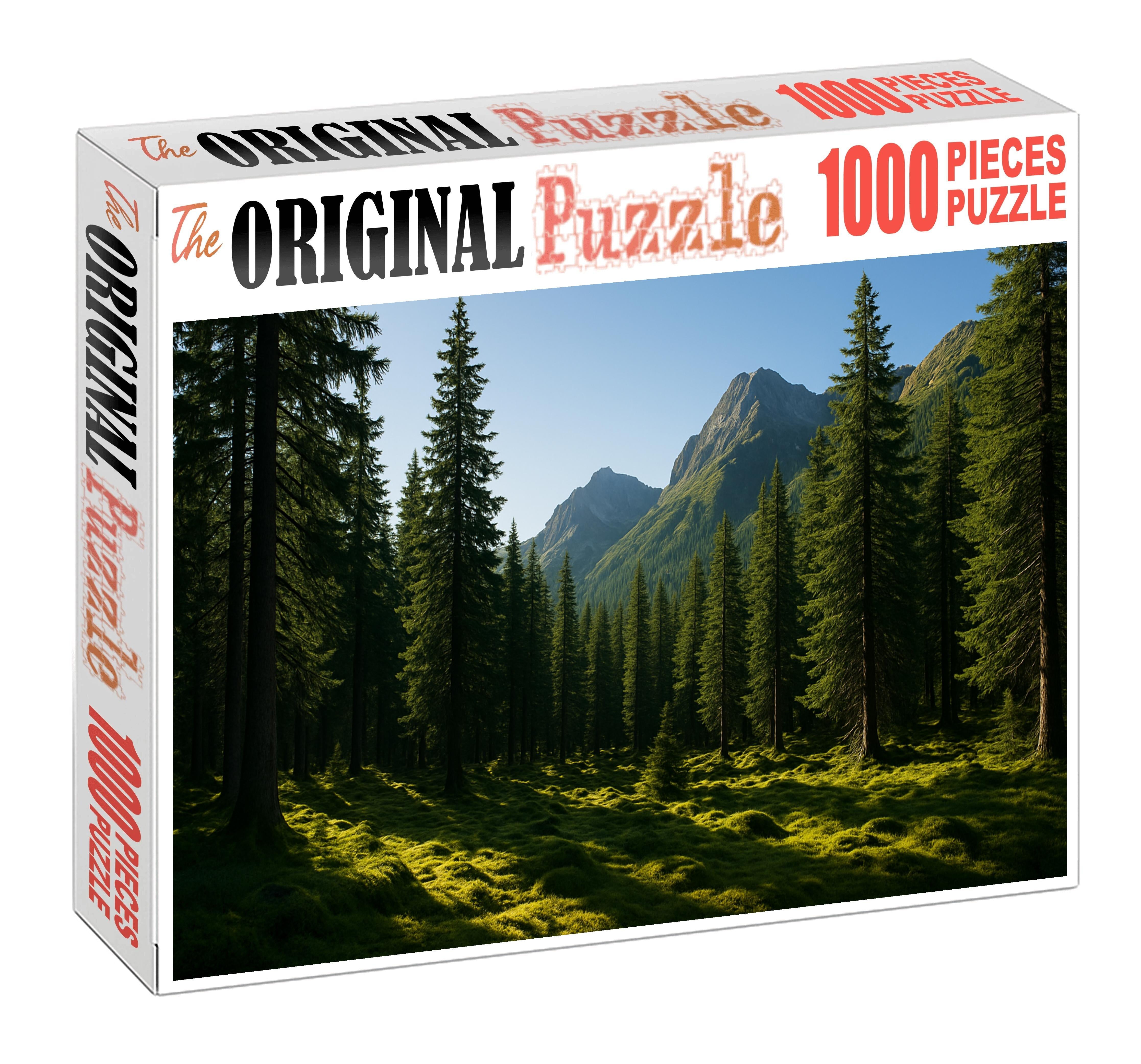 Shadow Ridge Forest Custom Jigsaw Puzzle