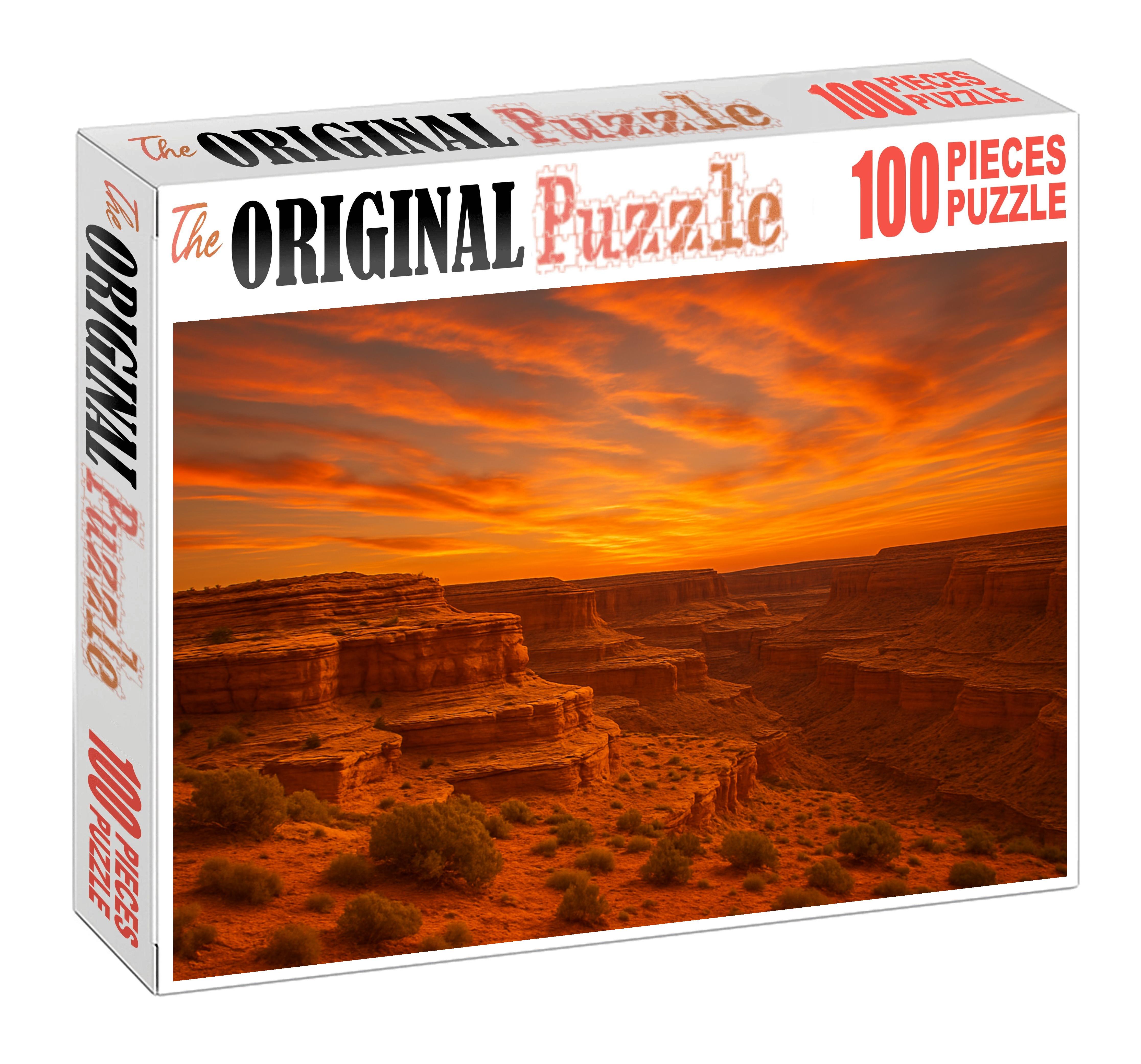 Amber Desert Mesa Puzzle Challenge