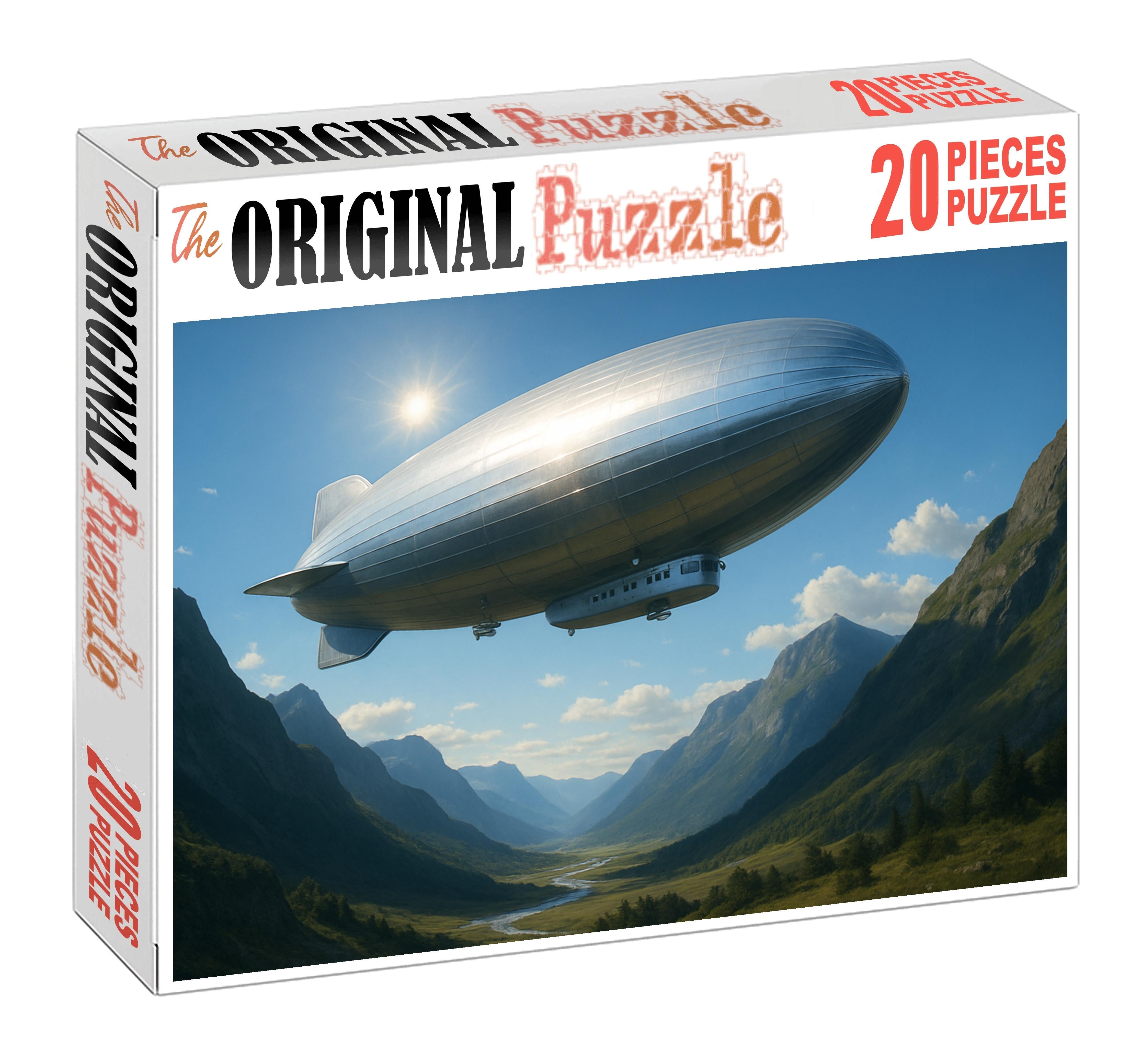 Compressed Hydrogen Cargo Airship 500 Piece Puzzle